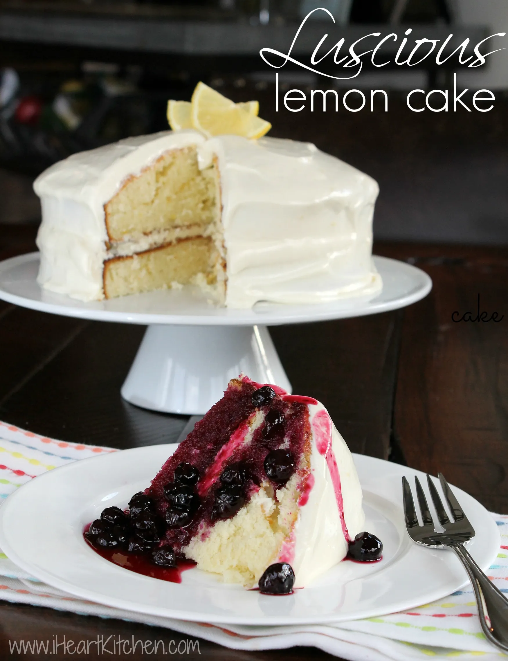 Lemon Lime Luscious Cake