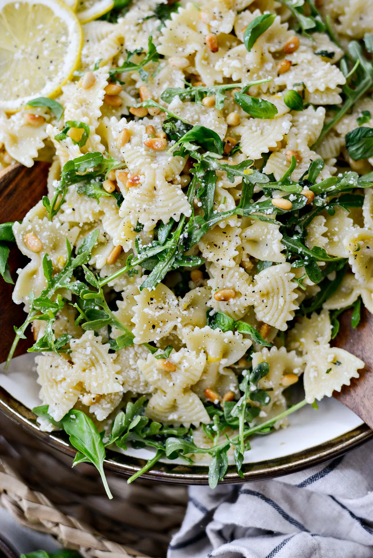 Lemon Parmesan Pasta Salad