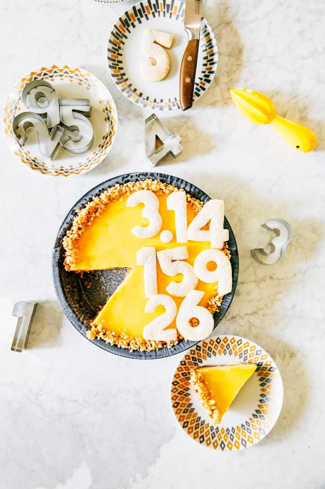 Lemon Sugar Cookie Crumb Pie