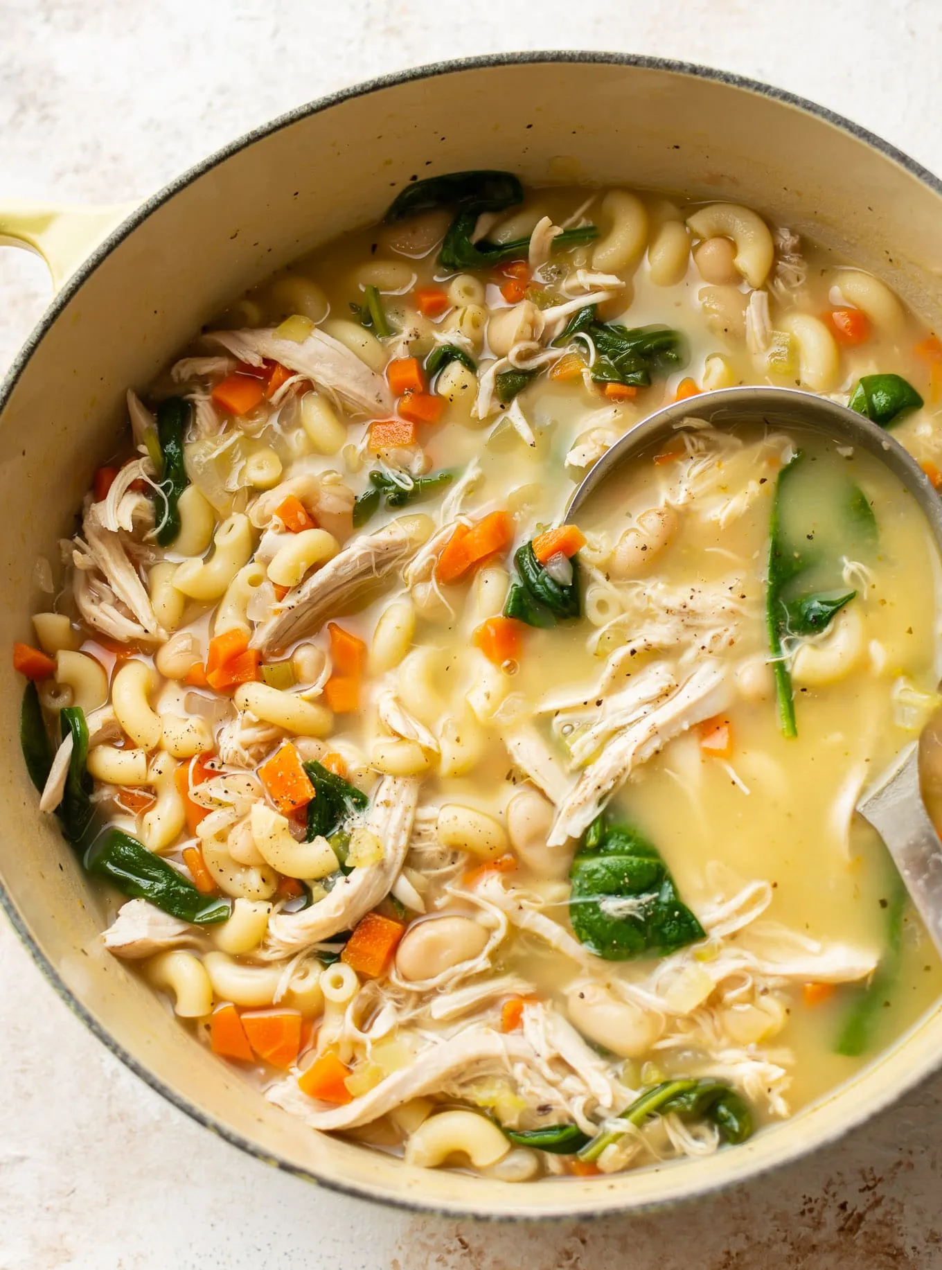 Lemon White Bean Chicken Soup