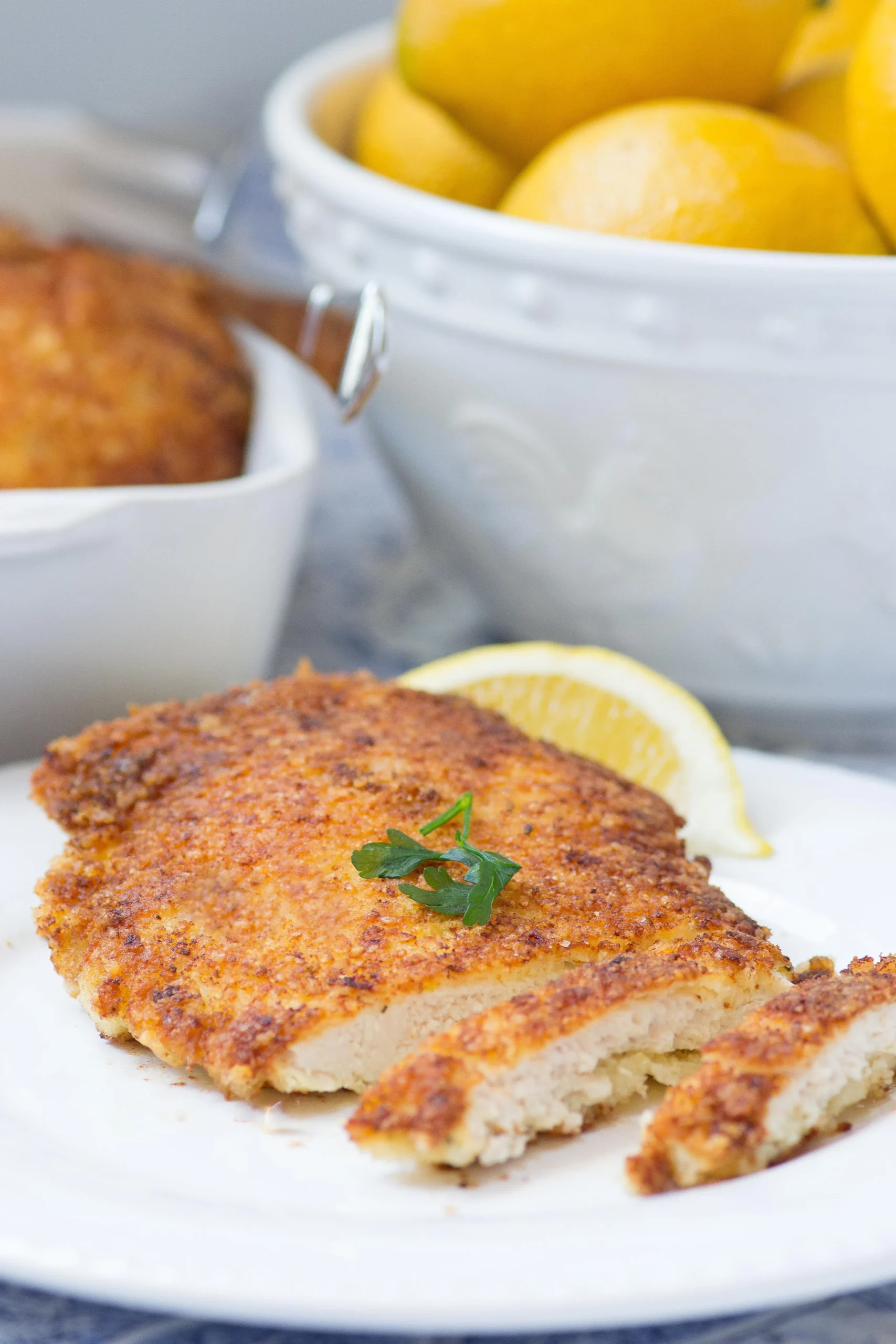 Lemony Parmesan Crusted Chicken Saragoddard
