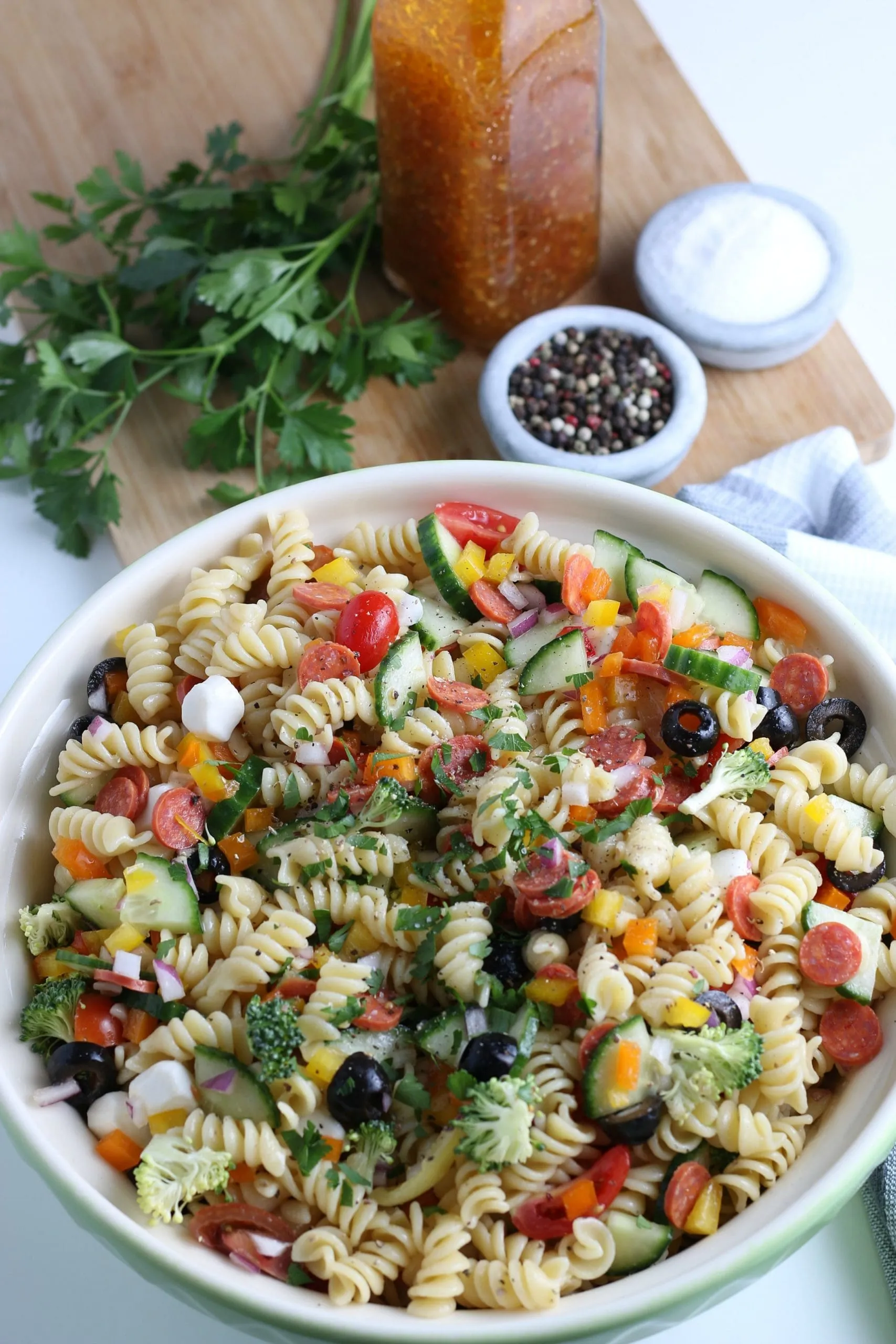 Light and Zesty Pasta Salad