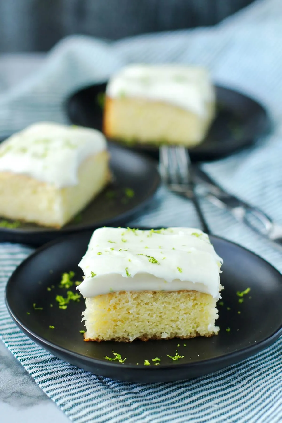 Lime Cake with Cream Cheese Frosting