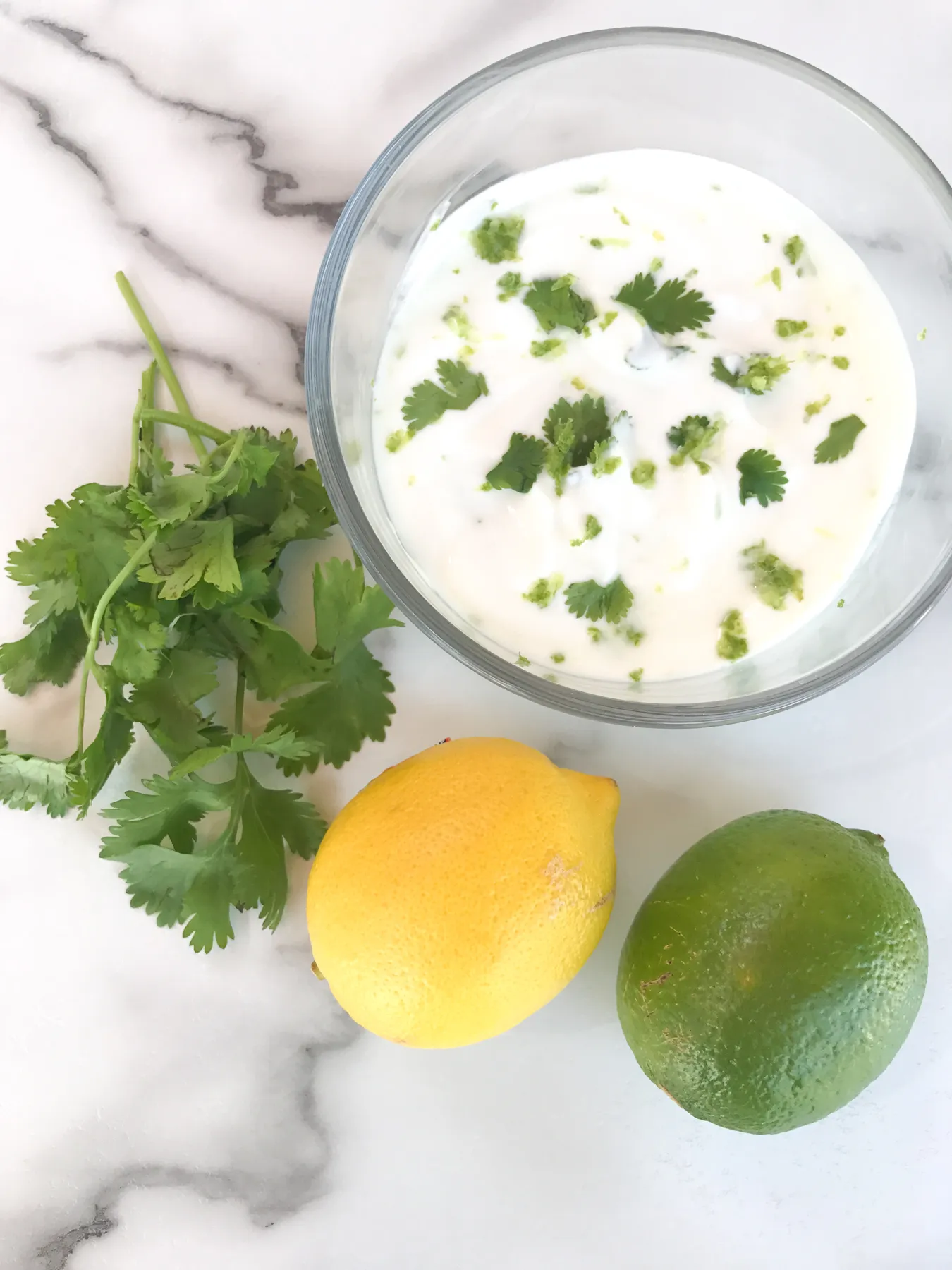 Lime and Yogurt Sauce