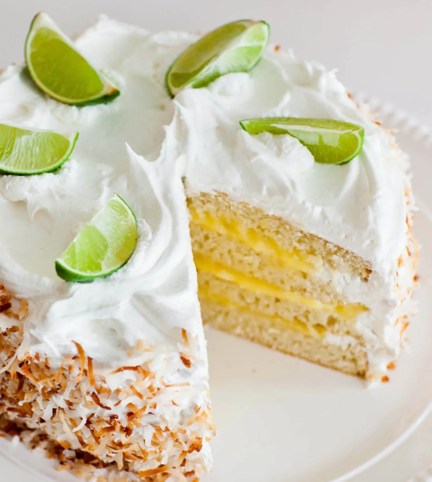 Limeginger Baby Cakes with Creamy Coconut Frosting