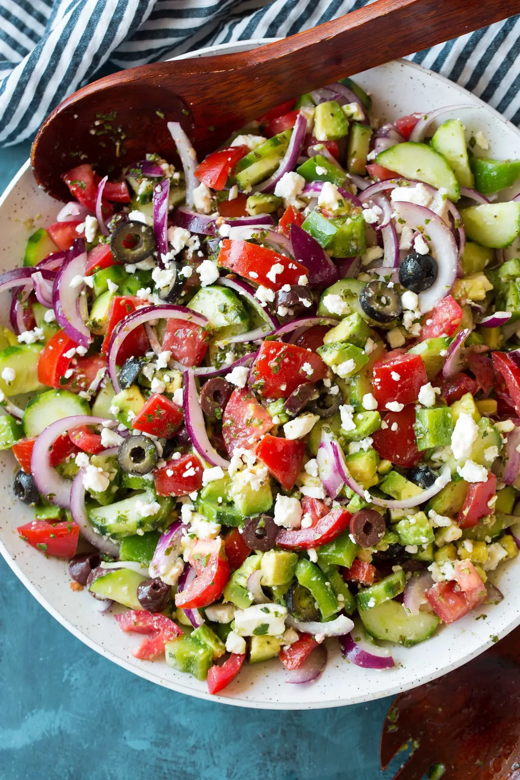 Loaded Greek Salad with Feta