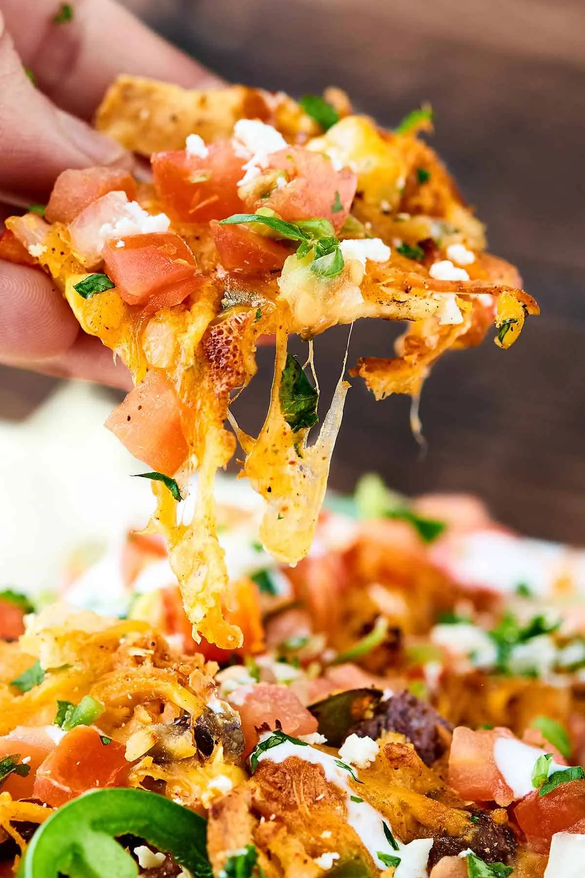 Loaded Mexican Nachos Chicken