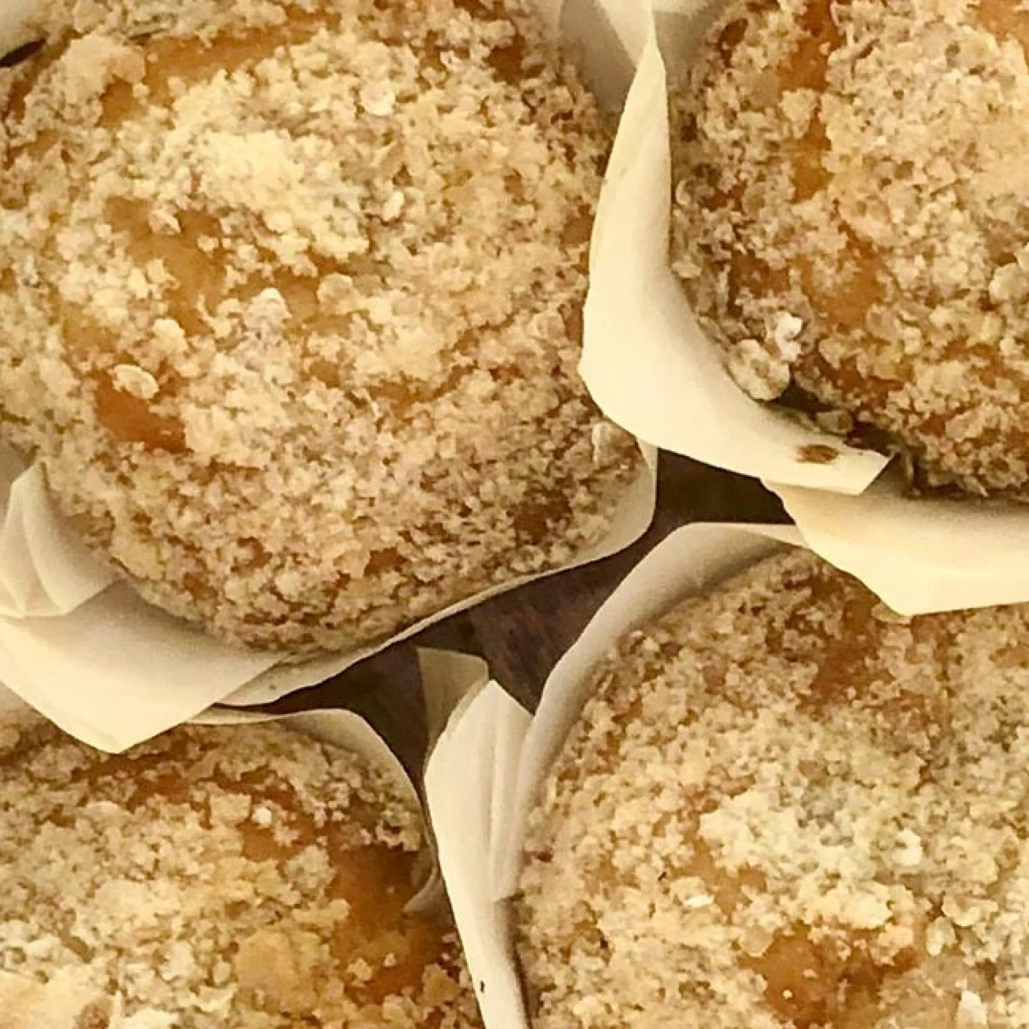 Macadamia and Apple Muffins