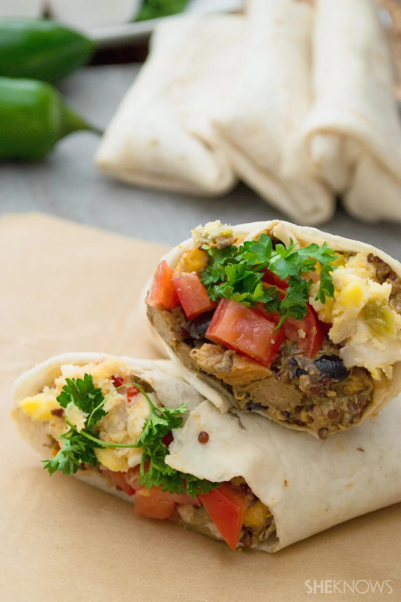 Make Your Own Breakfast Burritos They Freeze Great