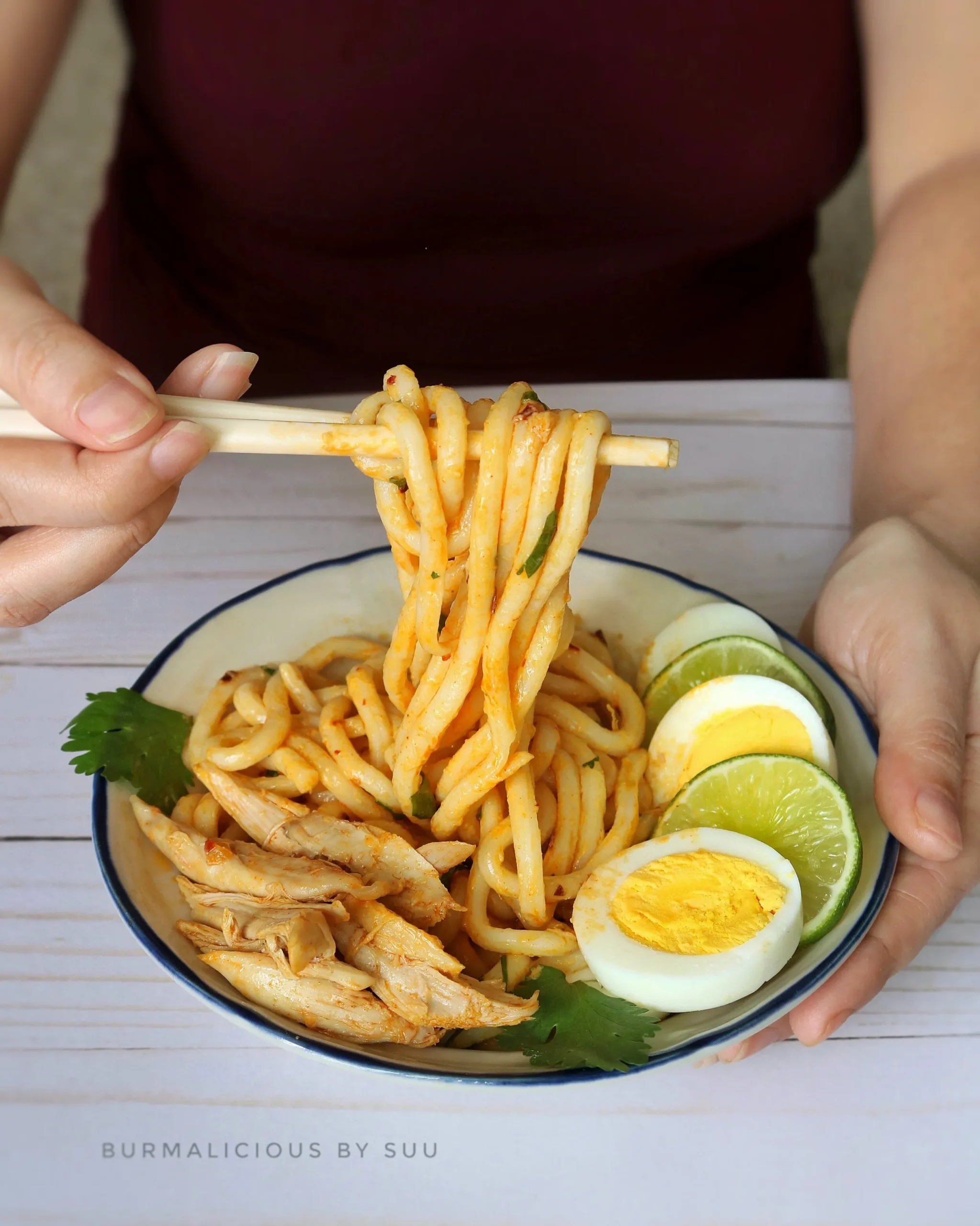 Mandalay Nangyi Rice Noodle Salad with Curry