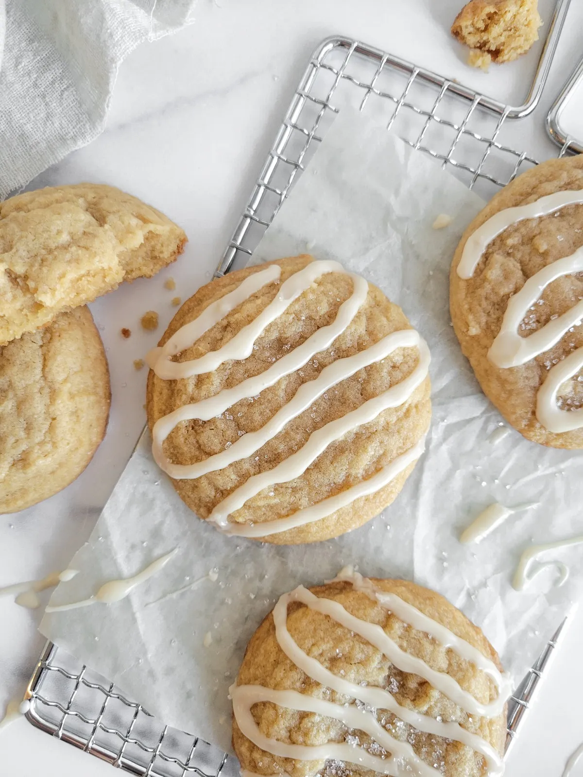 Maple Cookies with Maple Icing