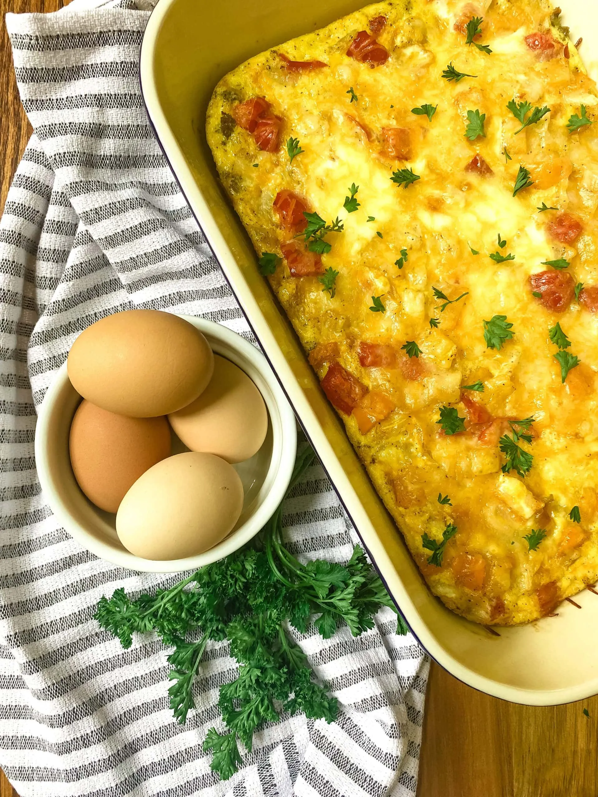 Maple Sausage Egg and Cheese Breakfast Casserole