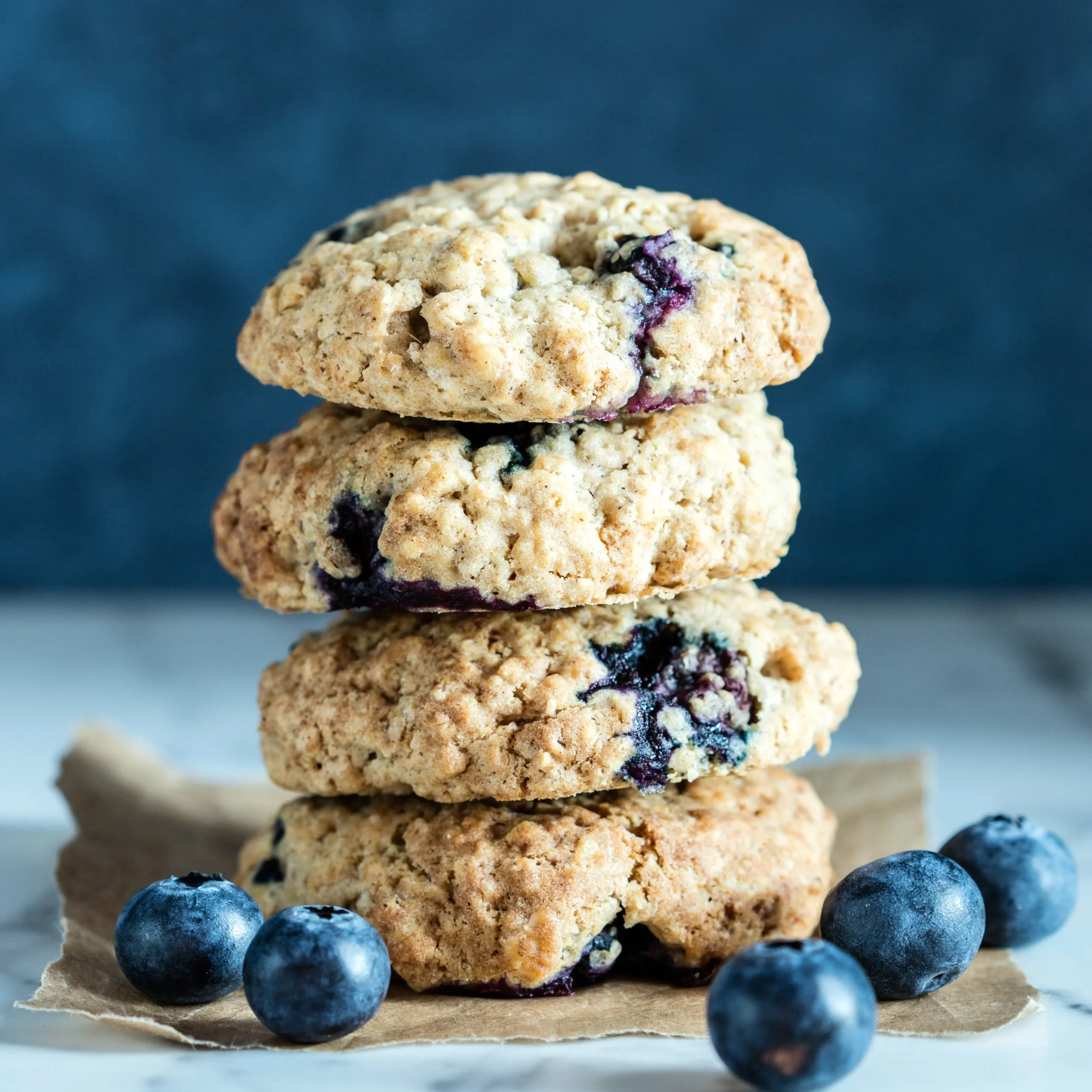 Mary Jo's Blueberry Oatmeal Cookies