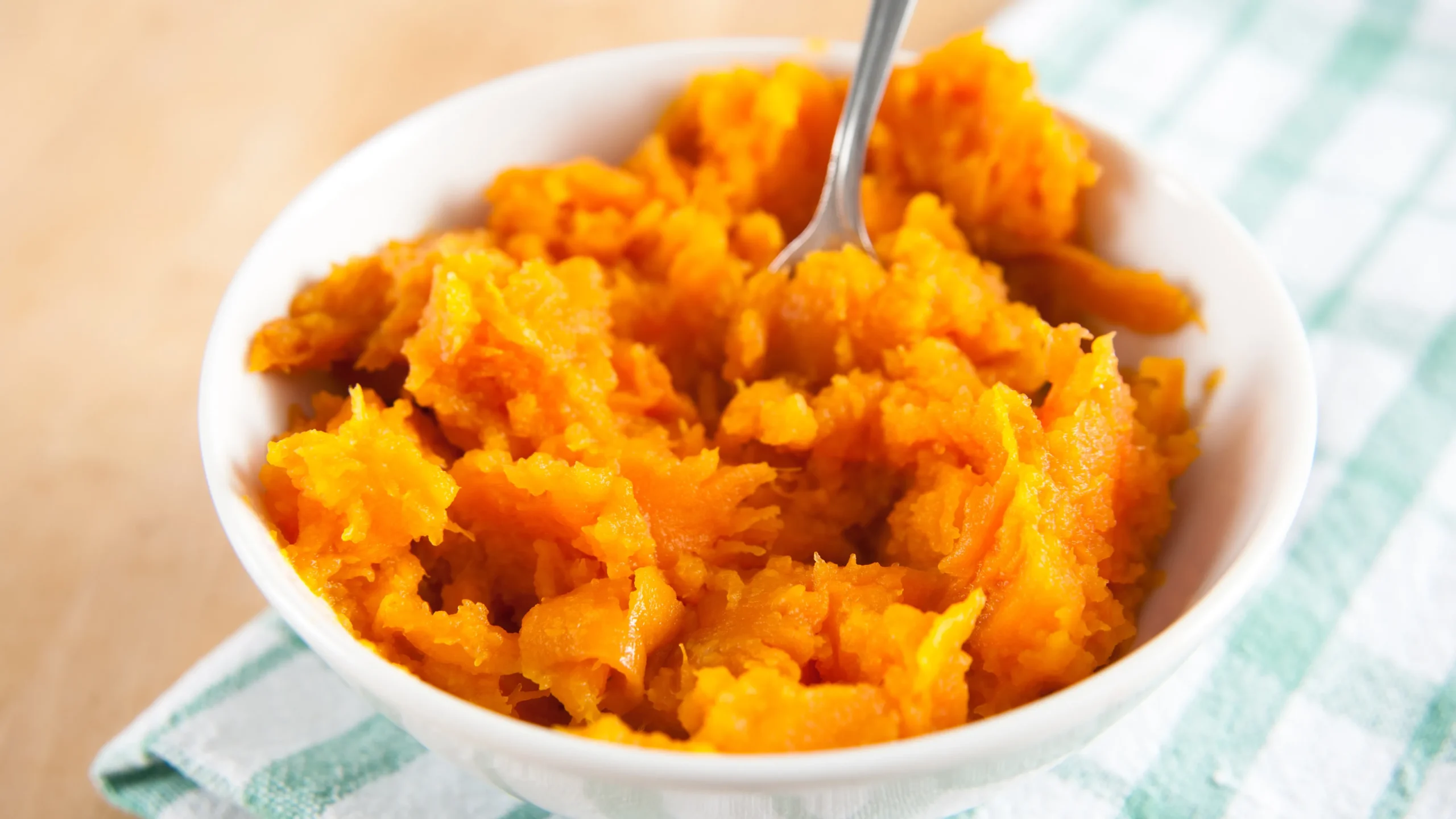 Mashed Sweet Potatoes and Carrots