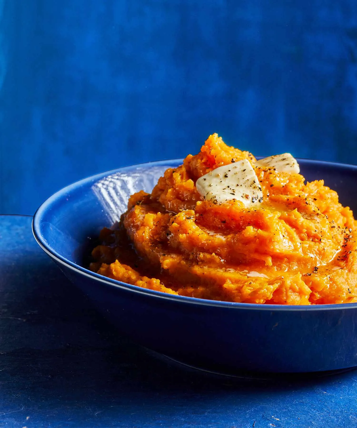 Mashed Sweet Potatoes with Mascarpone