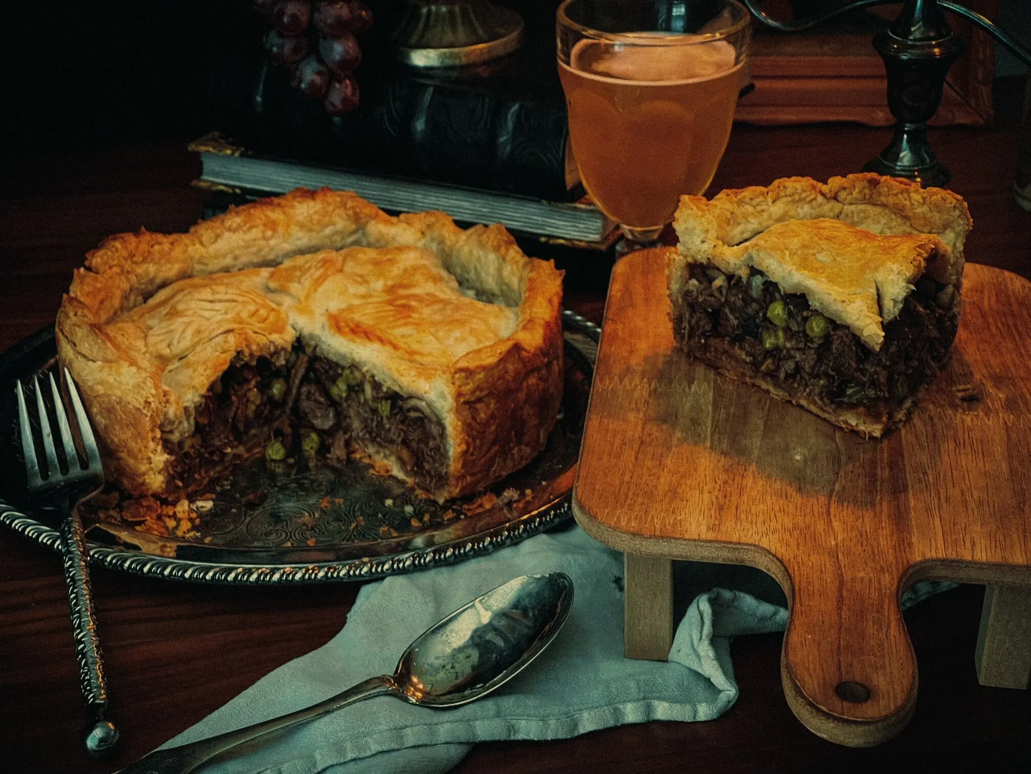 Medieval Italian Stew Pie in a Pipkin