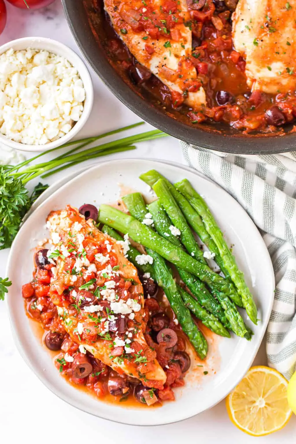 Mediterranean Chicken with Salsa