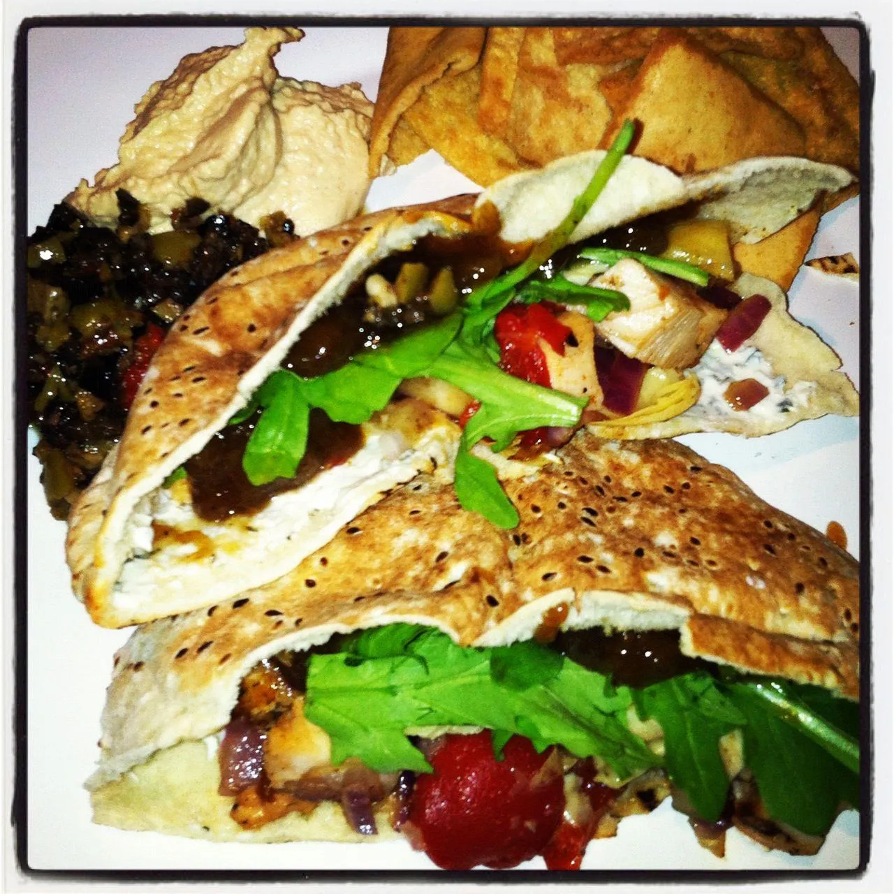 Mediterranean Style Pita Pockets