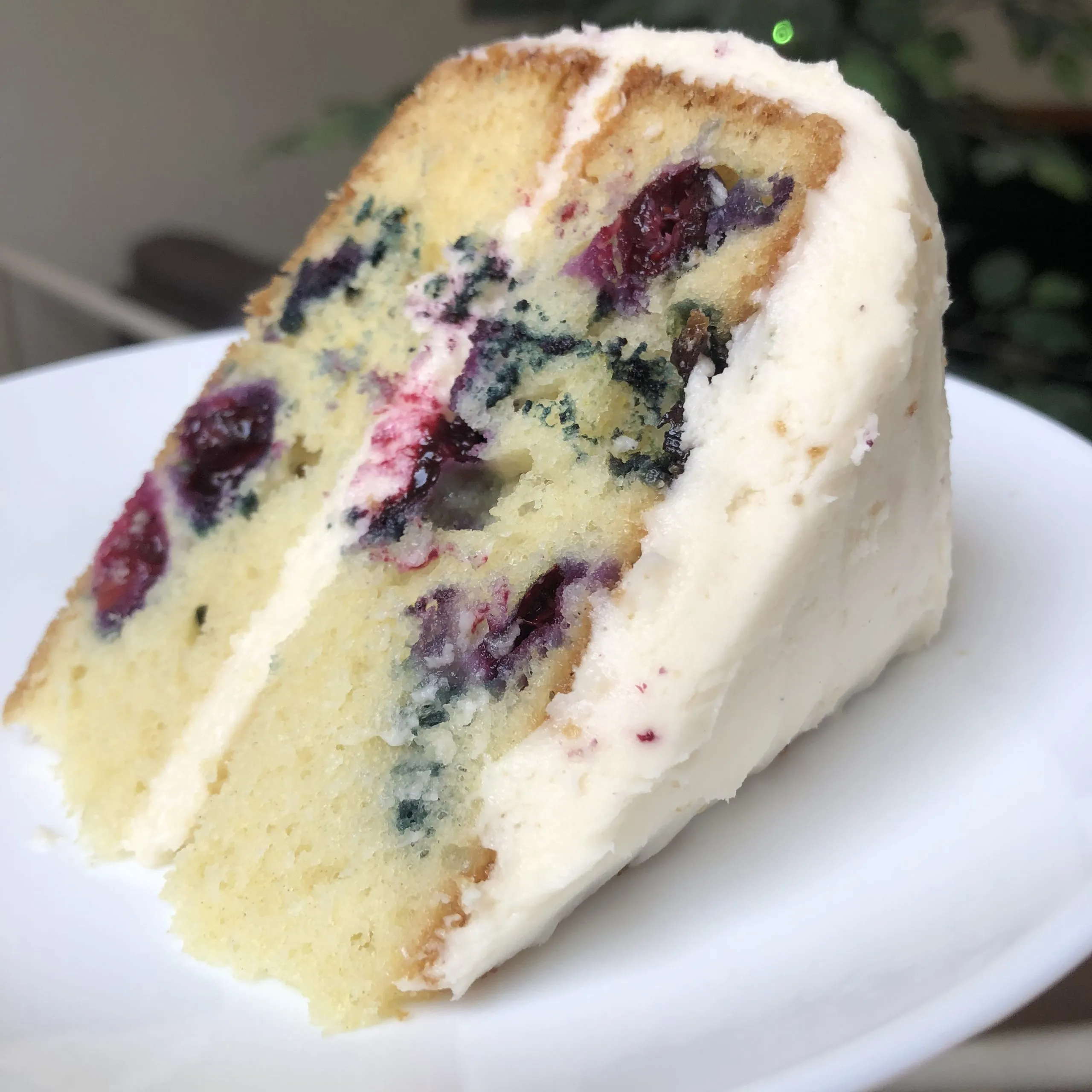 Melissa Clark Maple Blueberry Cake