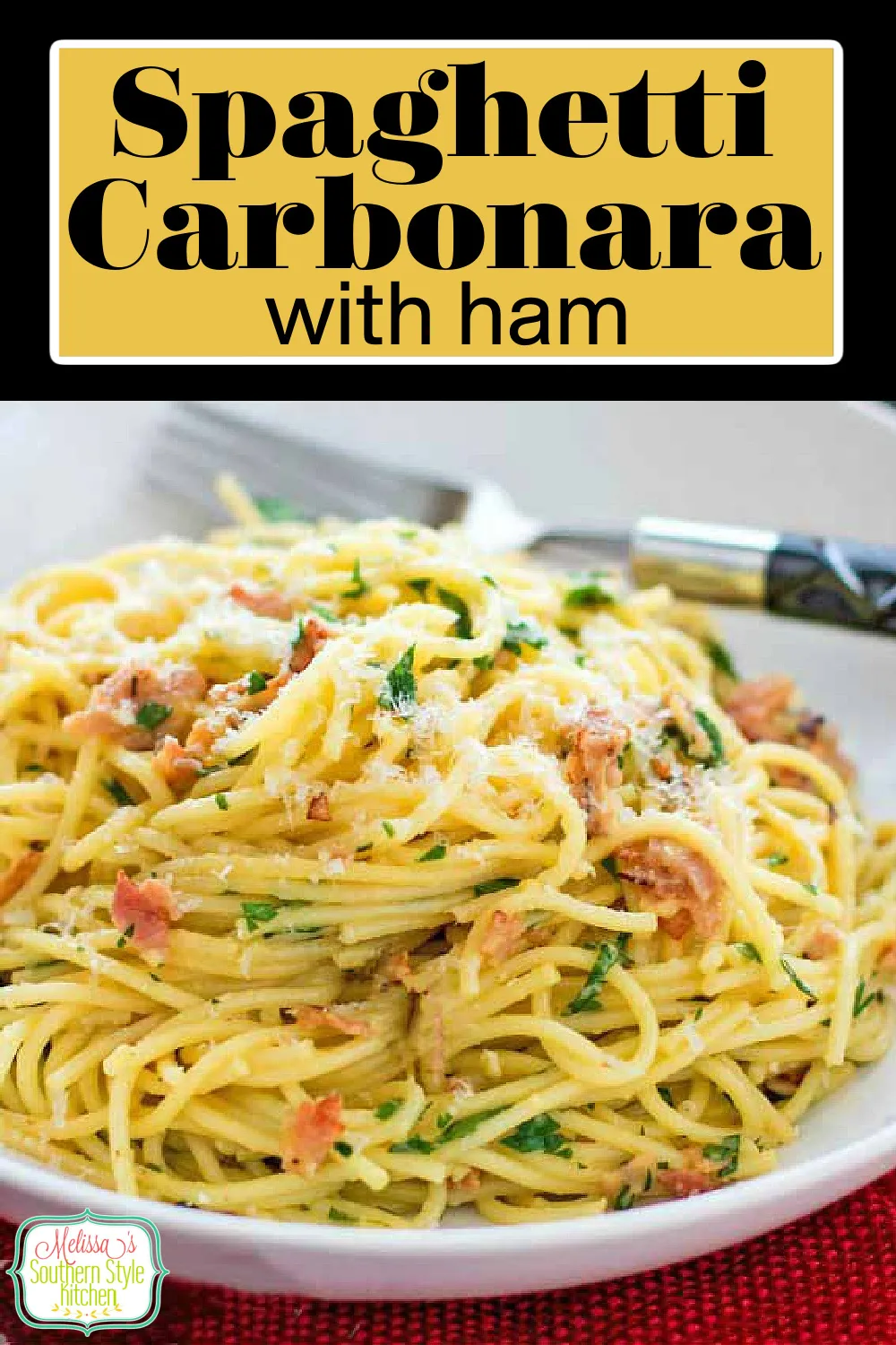 Melissa Jo's Pasta Carbonara