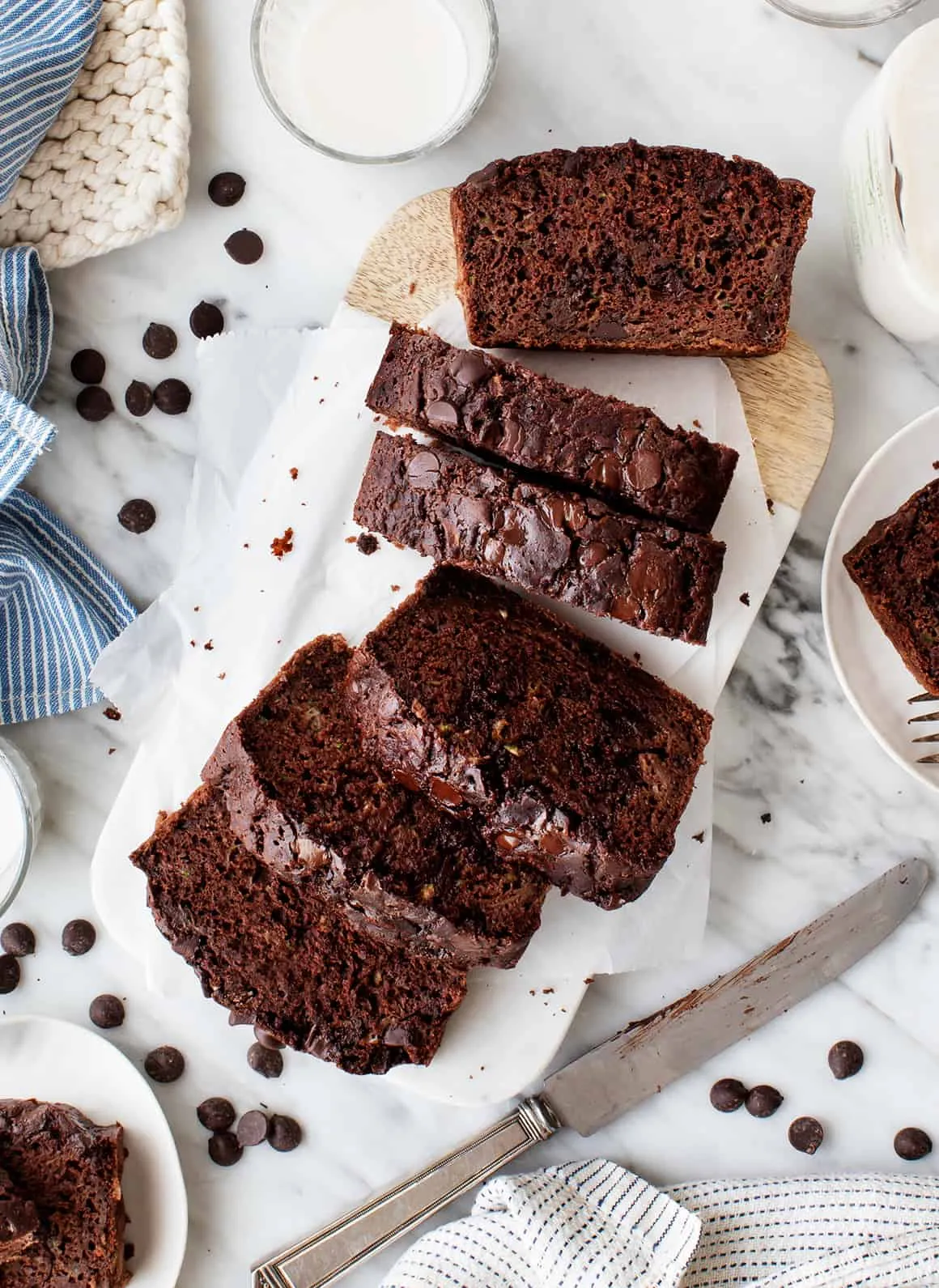 Mexican Chocolate Zucchini Bread