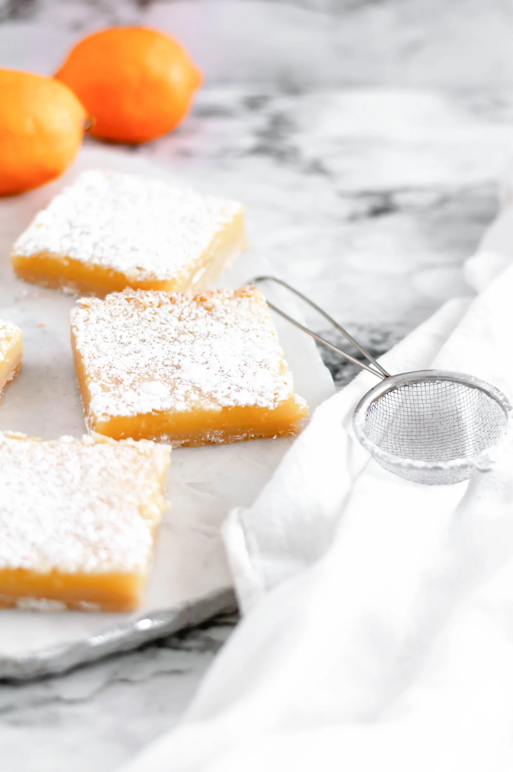 Meyer Lemon Bar Tart