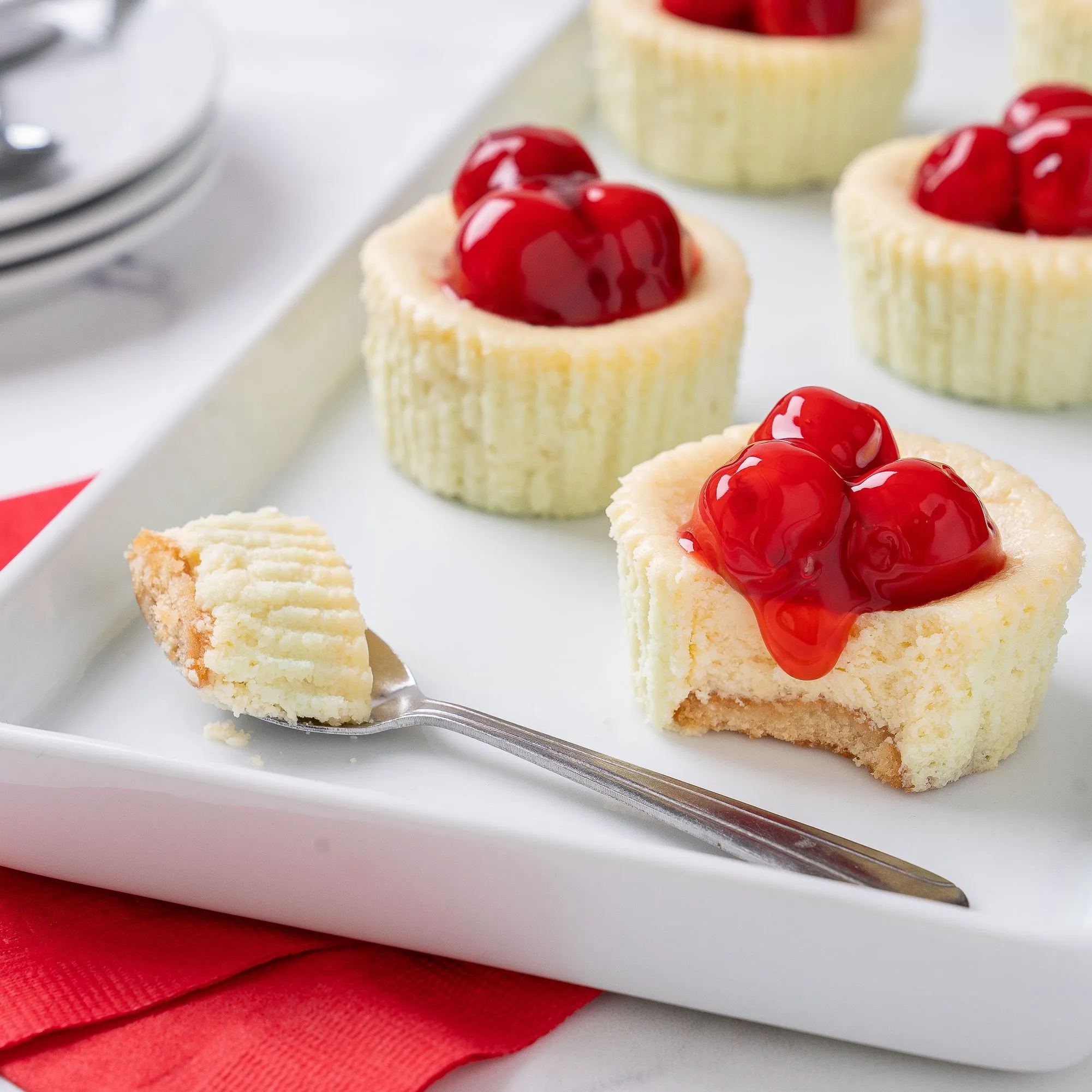 Mini Cheesecakes with Vanilla Wafers