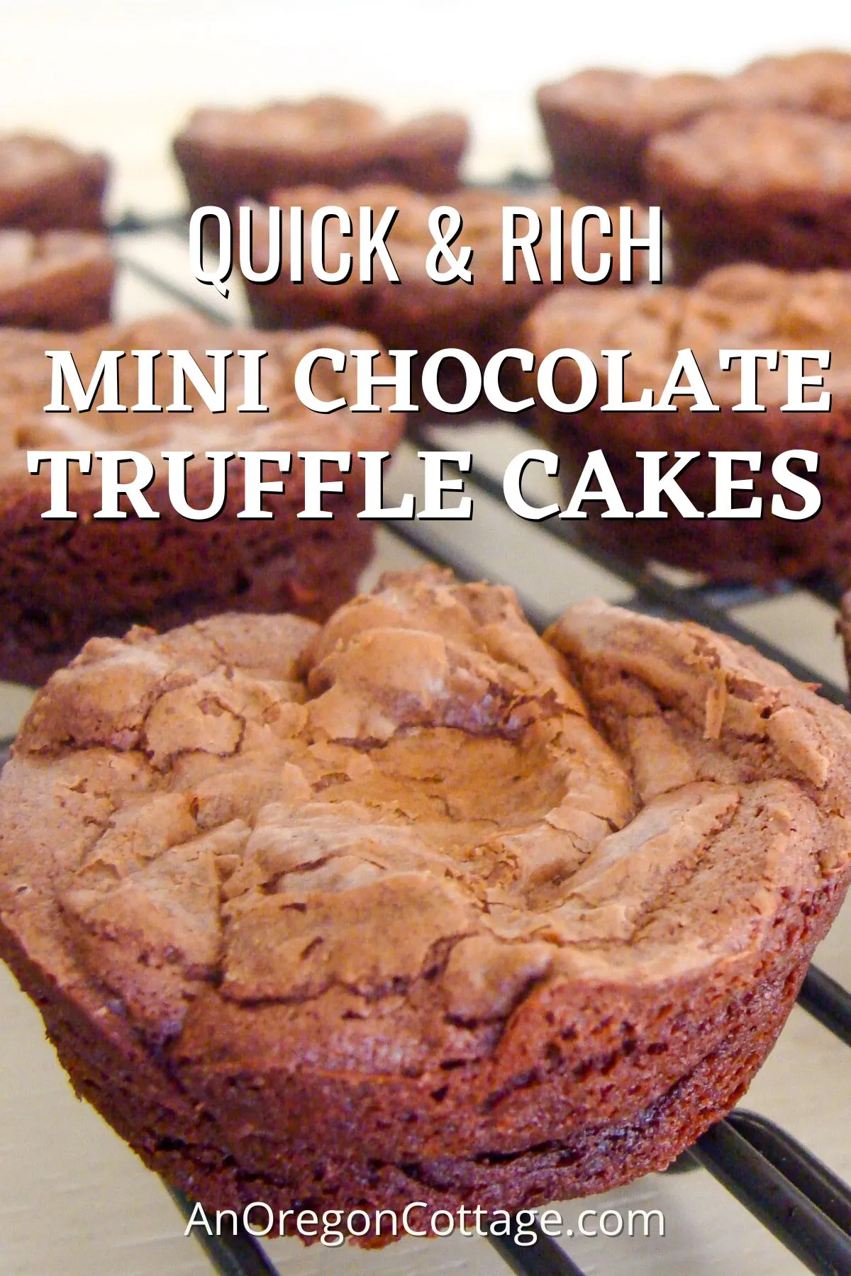 Mini Chocolate Truffle Cakes