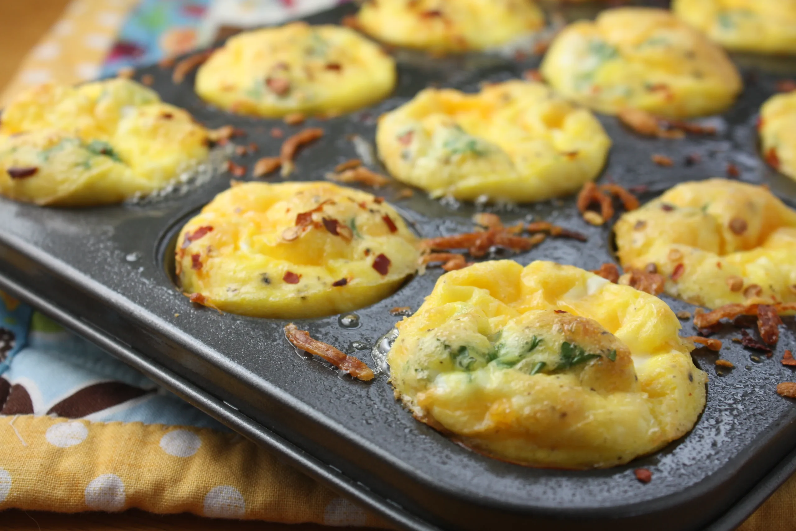 Mini Crustless Quiches