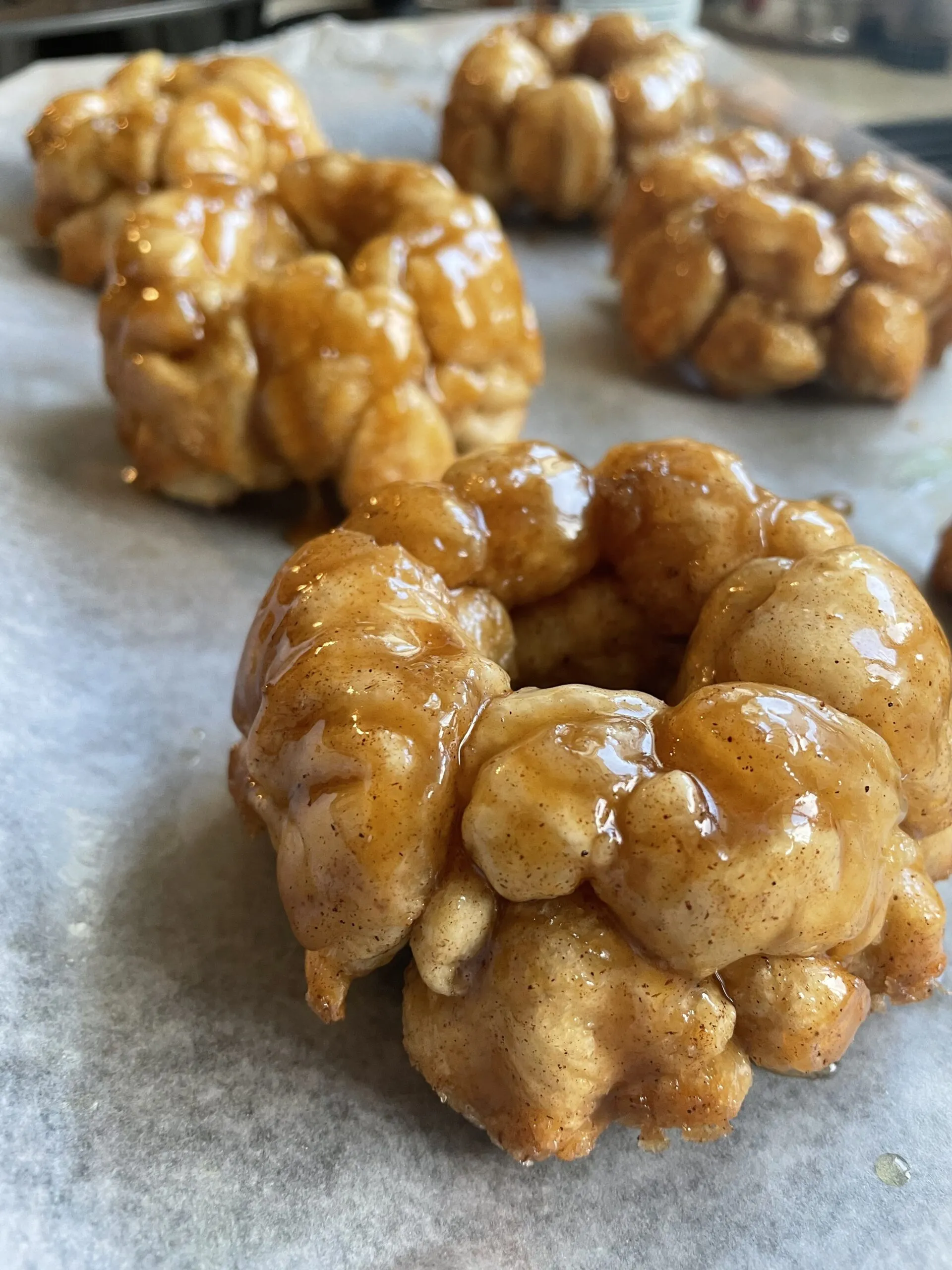Mini Heart Shaped Monkey Bread