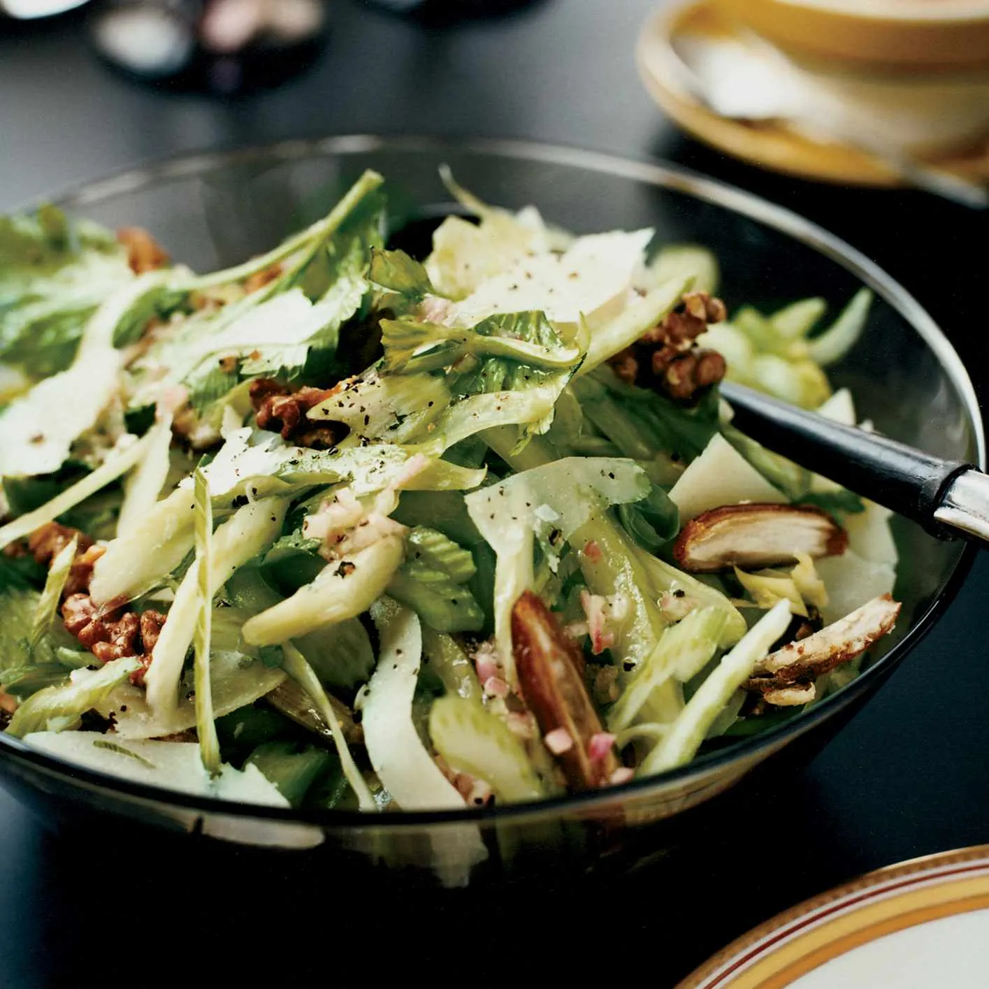 Minimal Monday Celery Salad with Walnut Vinaigrette