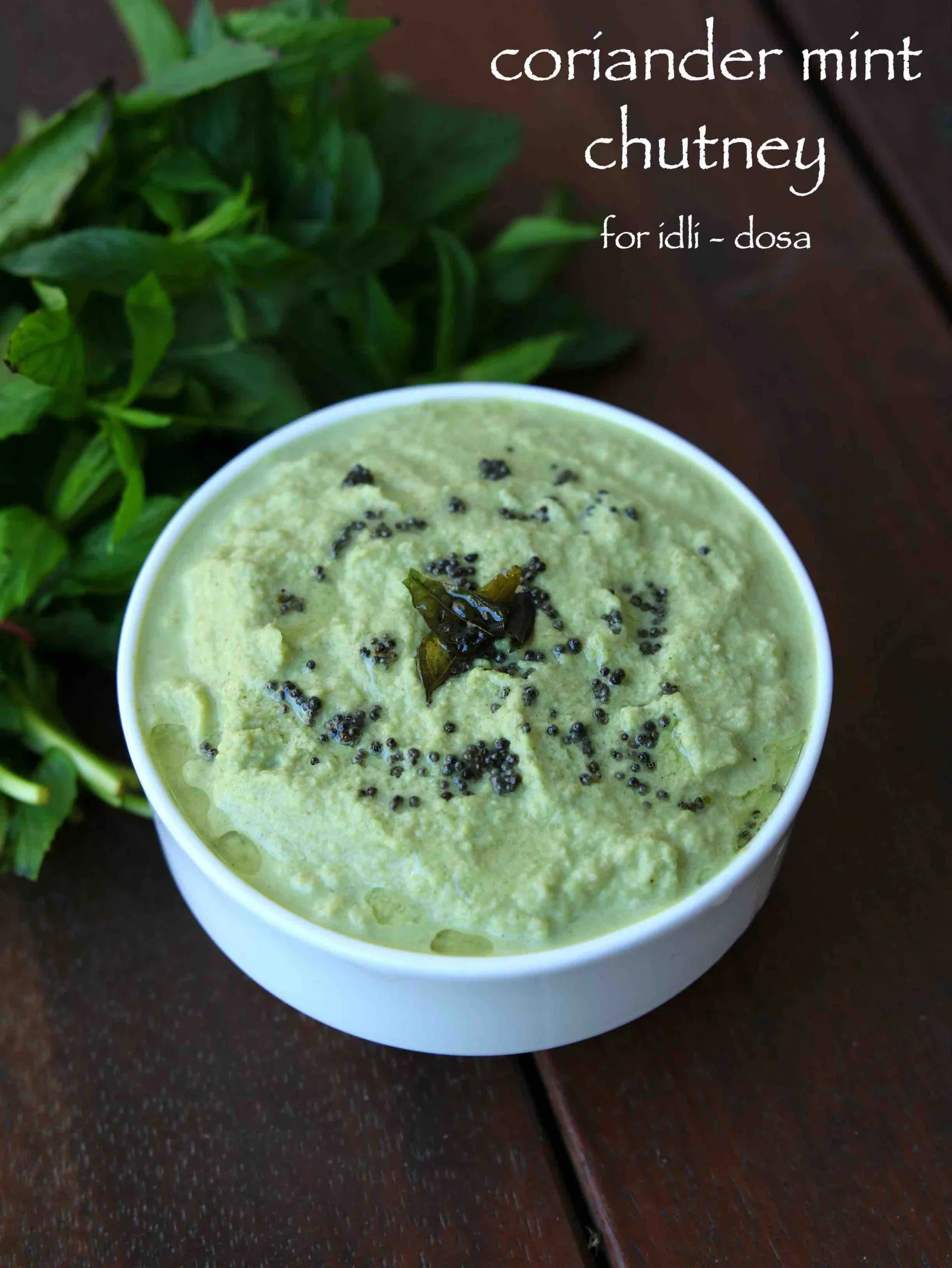 Mint and Coriander Chutney