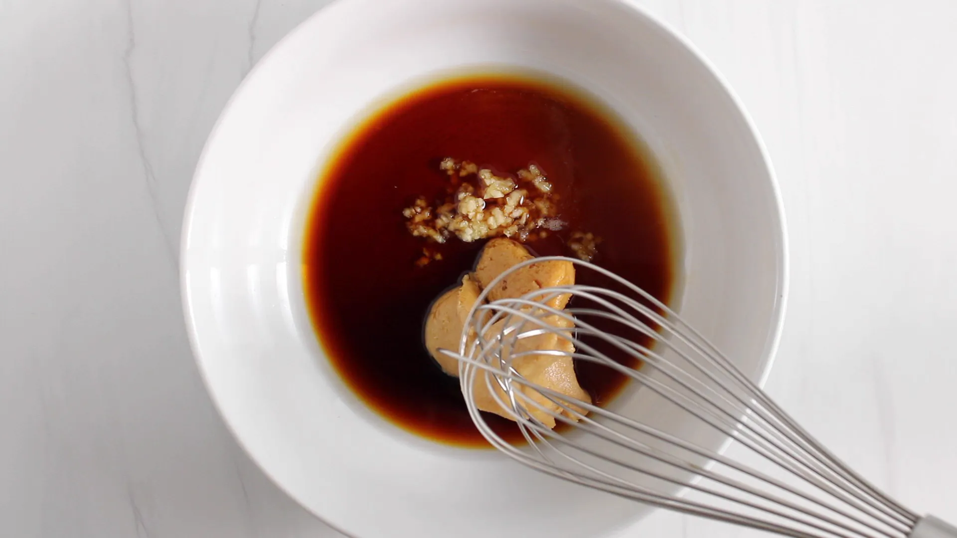 Miso Tempeh Noodle Bowl