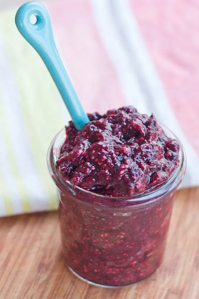 Mixed Berry Vanilla Chia Seed Jam