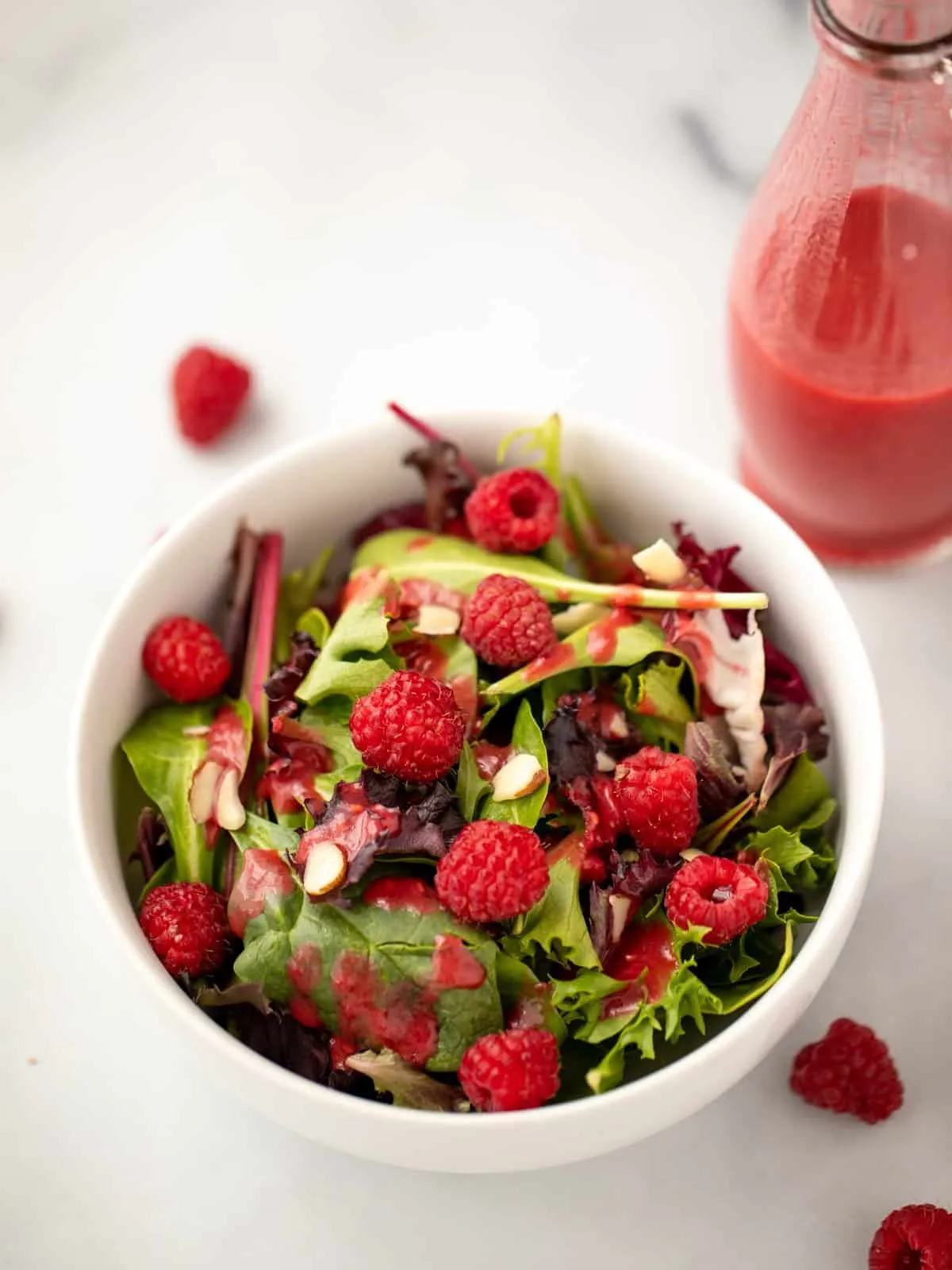 Mixed Greens with Raspberry Vinaigrette