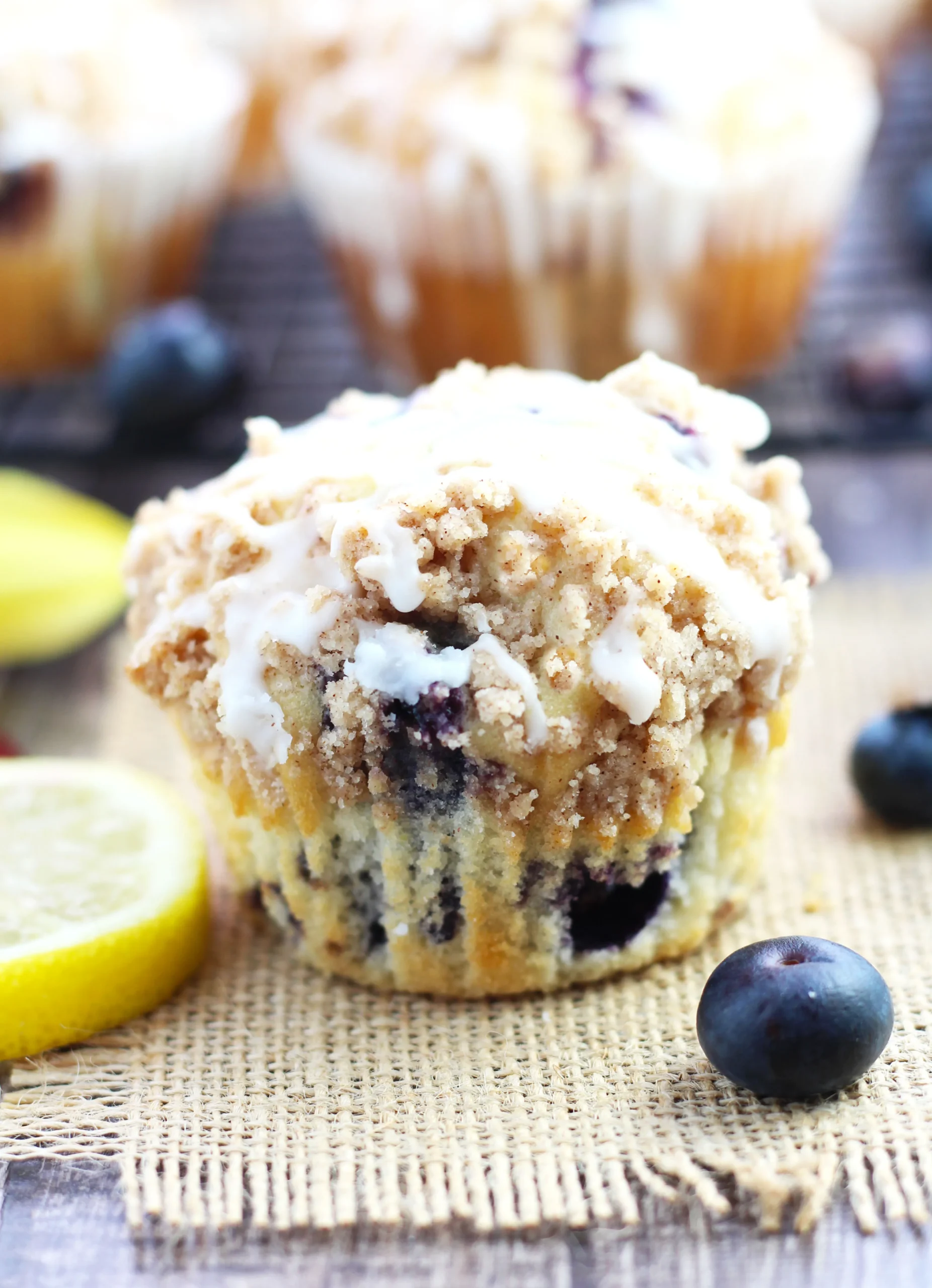 Mixed Lemon Berry Muffins