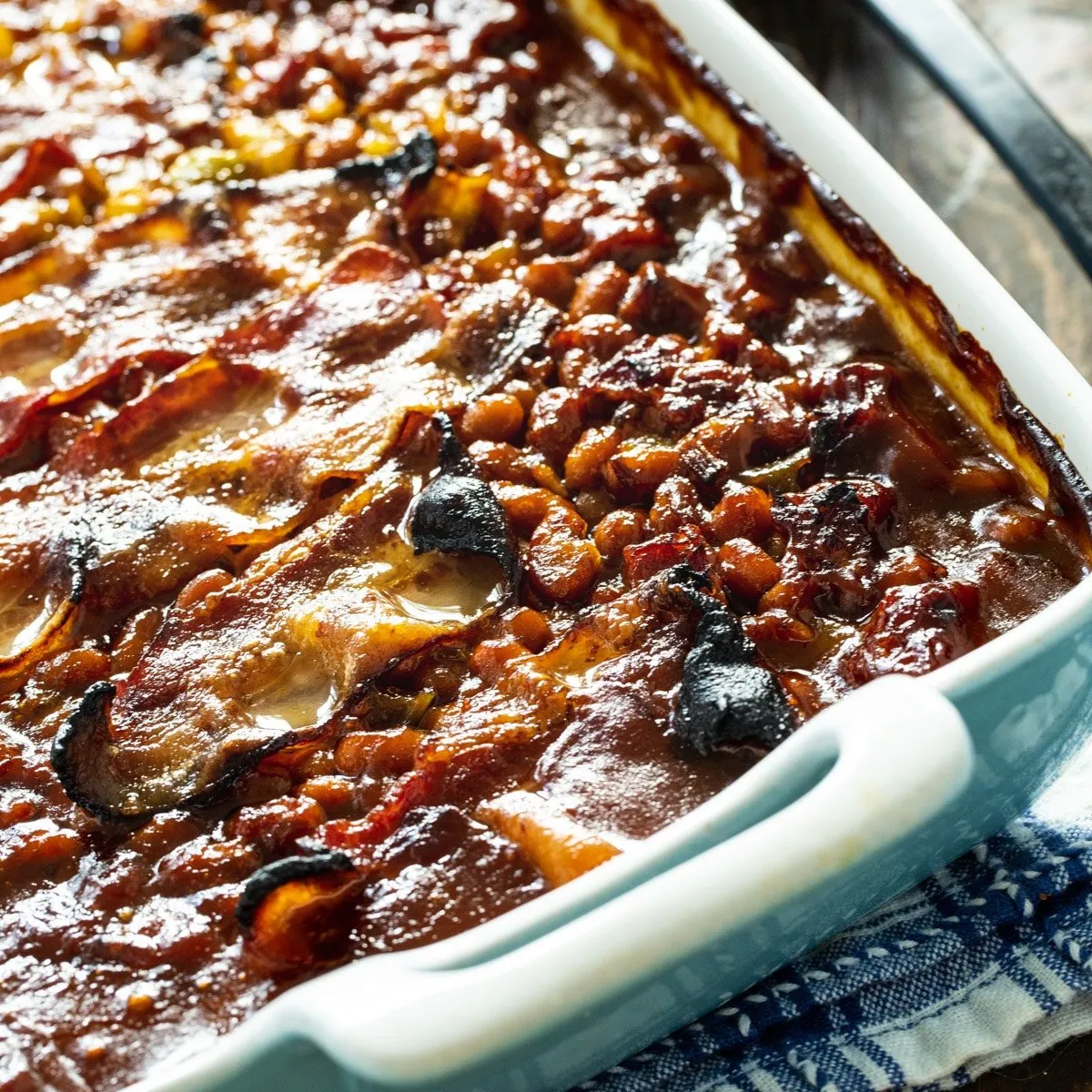 Molasses Bacon Baked Beans