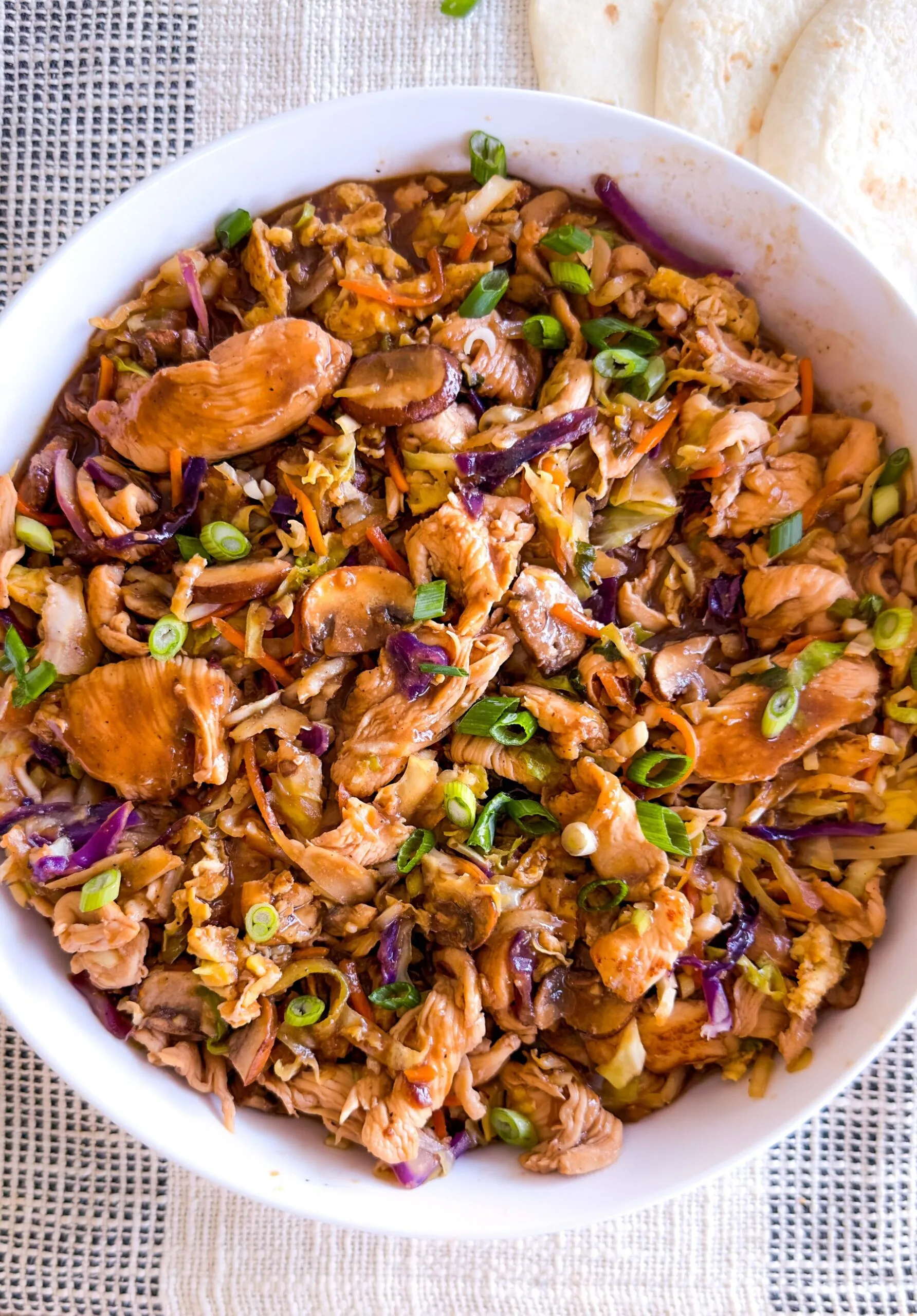 Moo Shu Style Grilled Chicken