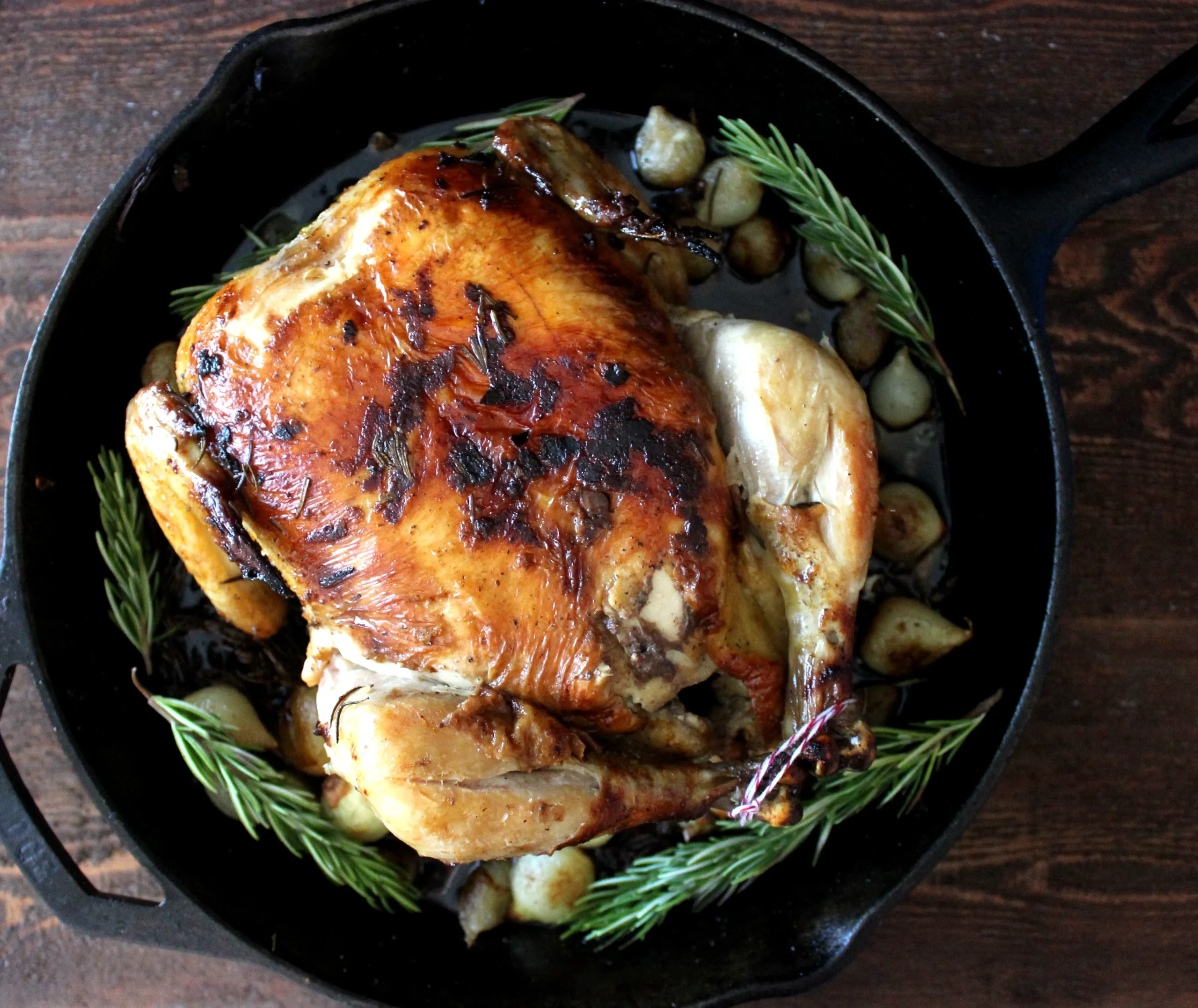 More Cluck for Your Buck Orange Rosemary Roast Chicken