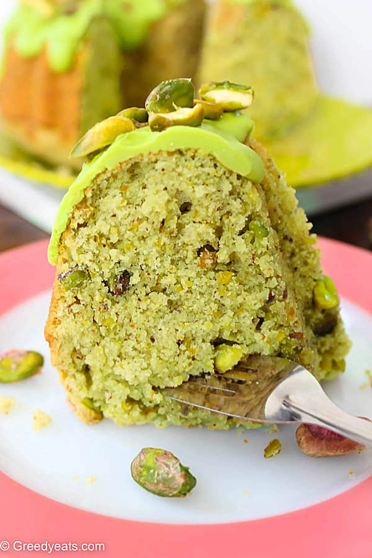 Mrs D's Pistachio Bundt Cake