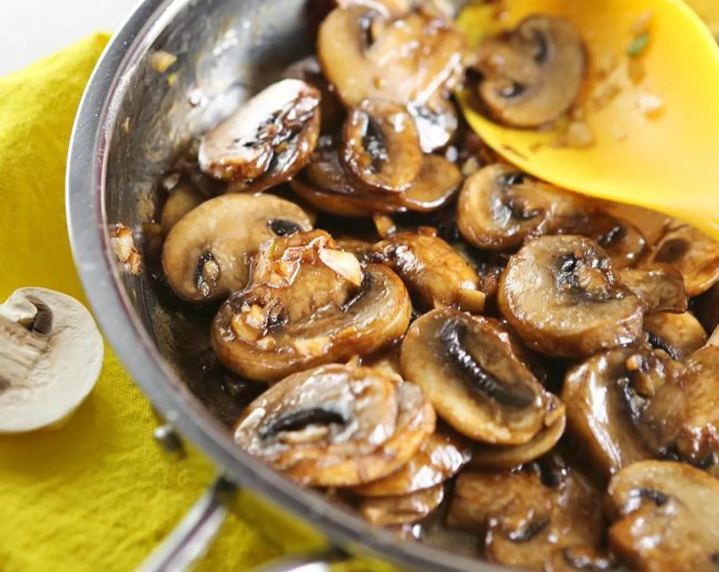 Mushrooms with a Soy Sauce Glaze