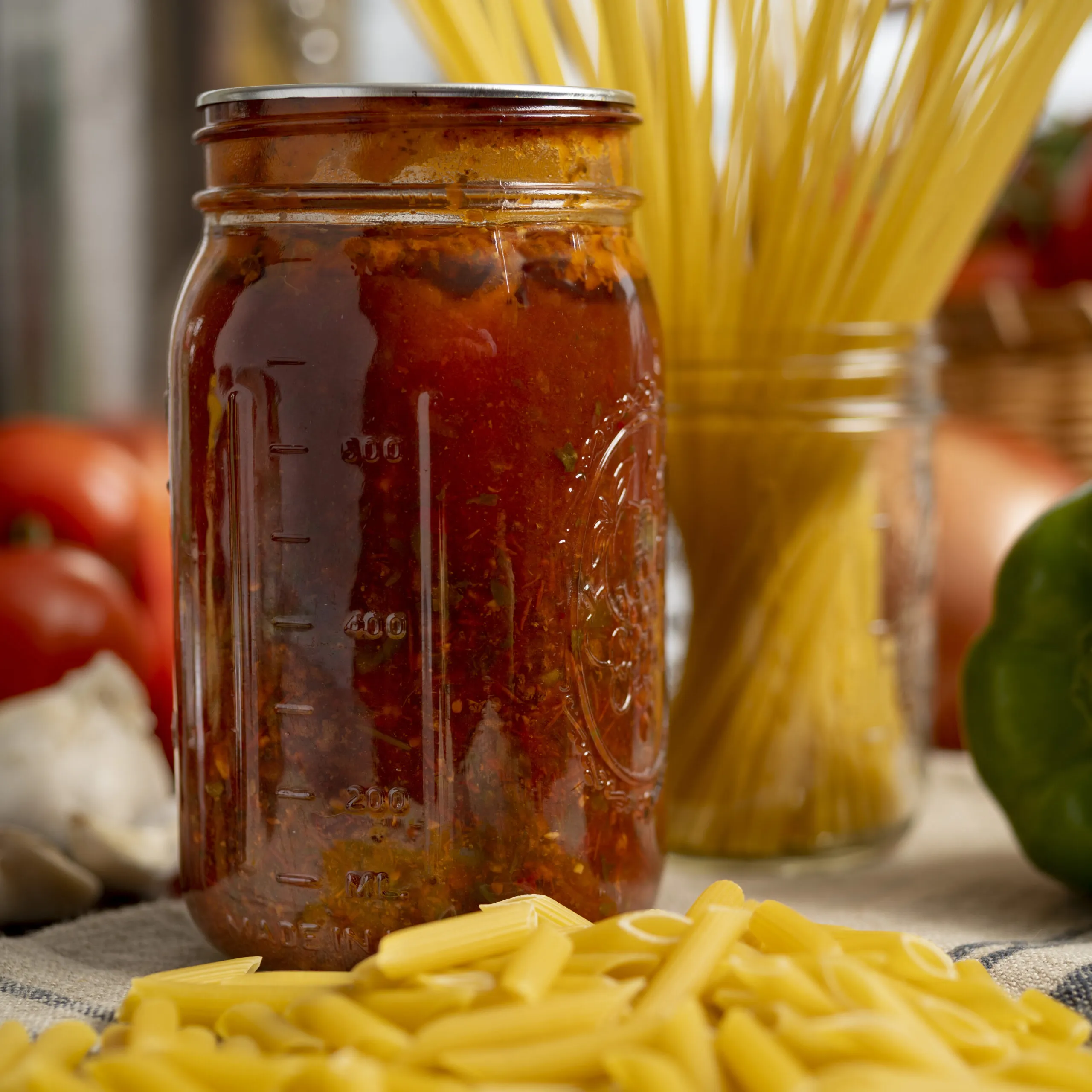 My Day of Canning Spaghetti Sauce