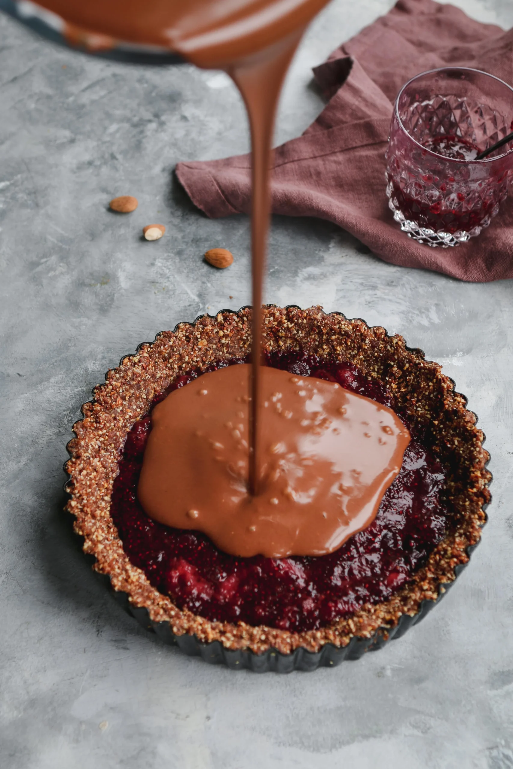My Summer Berry Chocolate Tarts