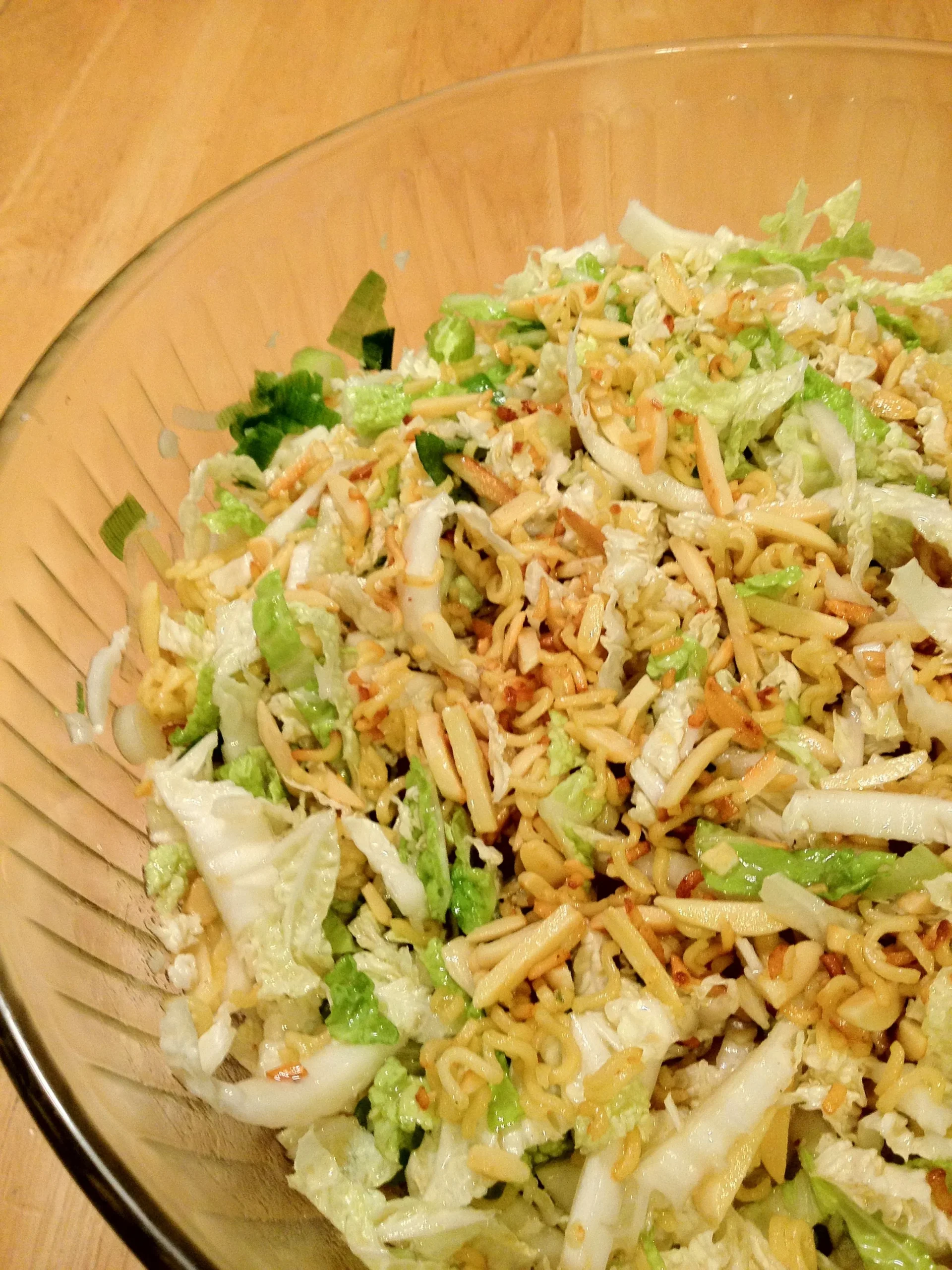 Napa Cabbage Chicken Salad Ramen