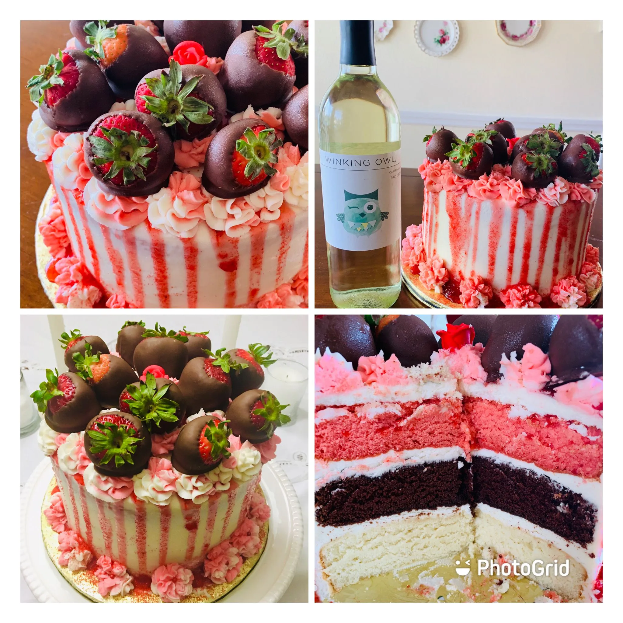 Neapolitan Cake and an Anniversary