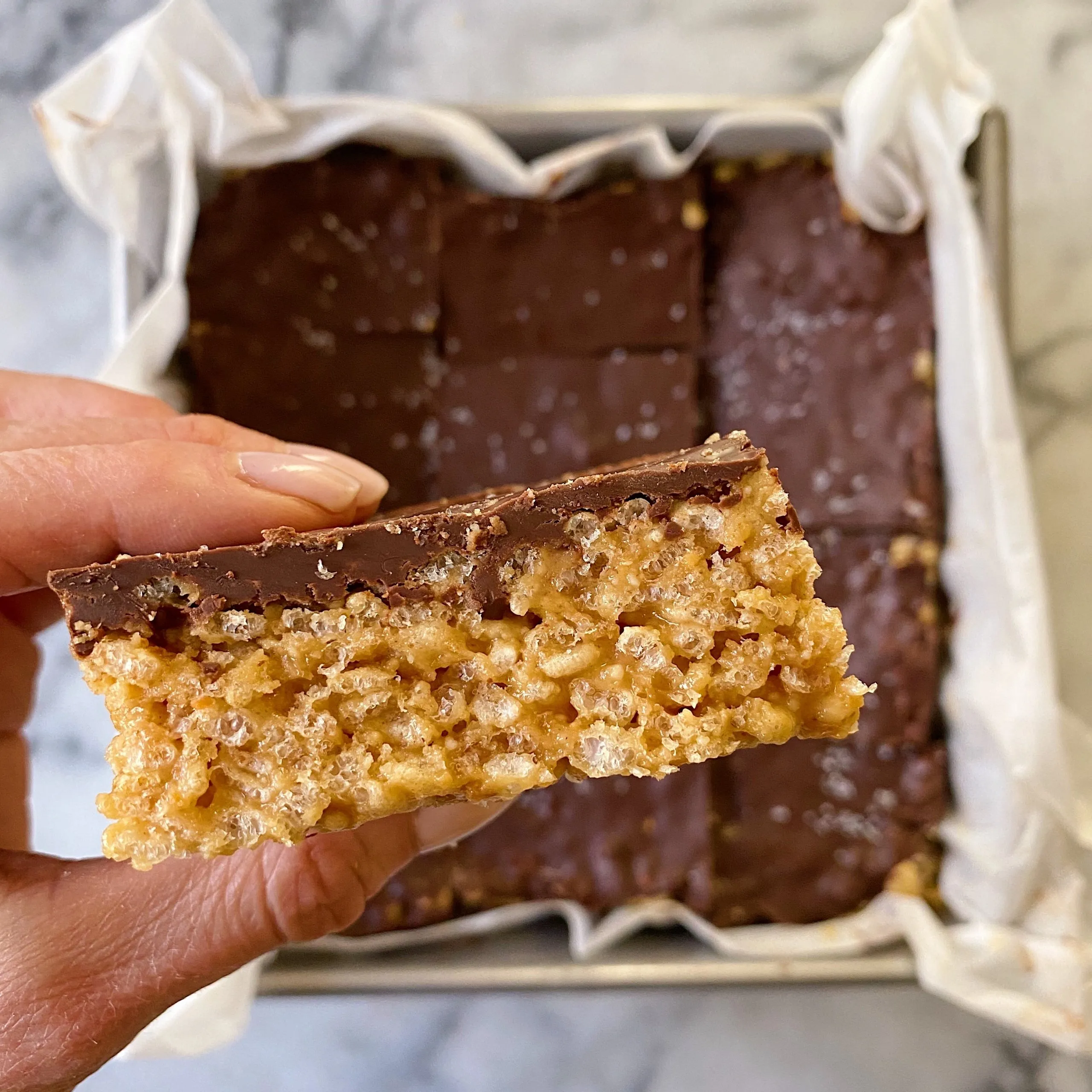 No Bake Chocolate Peanut Butter Bars Vegan Gluten Free