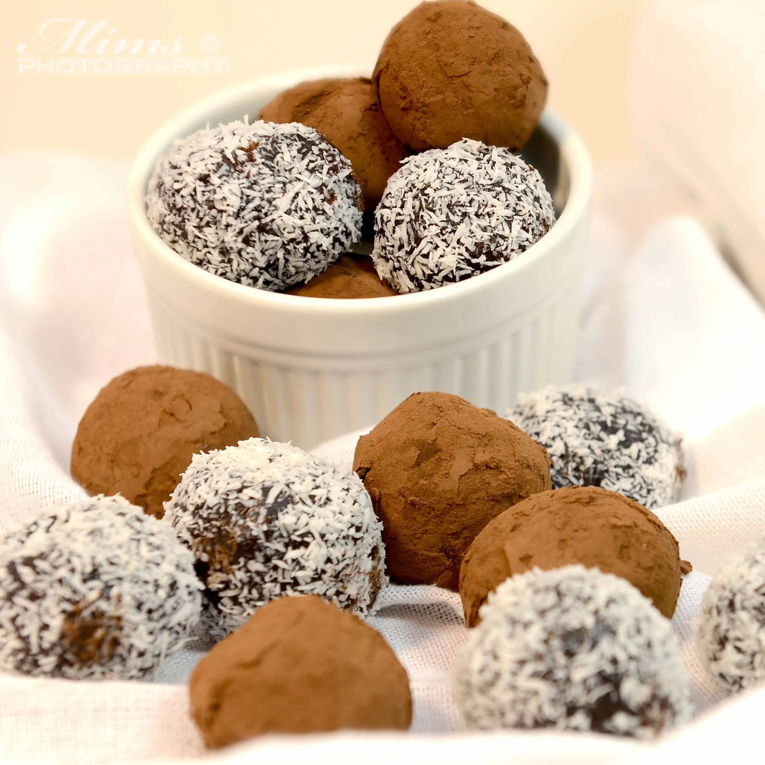 No Bake Chocolate Truffles
