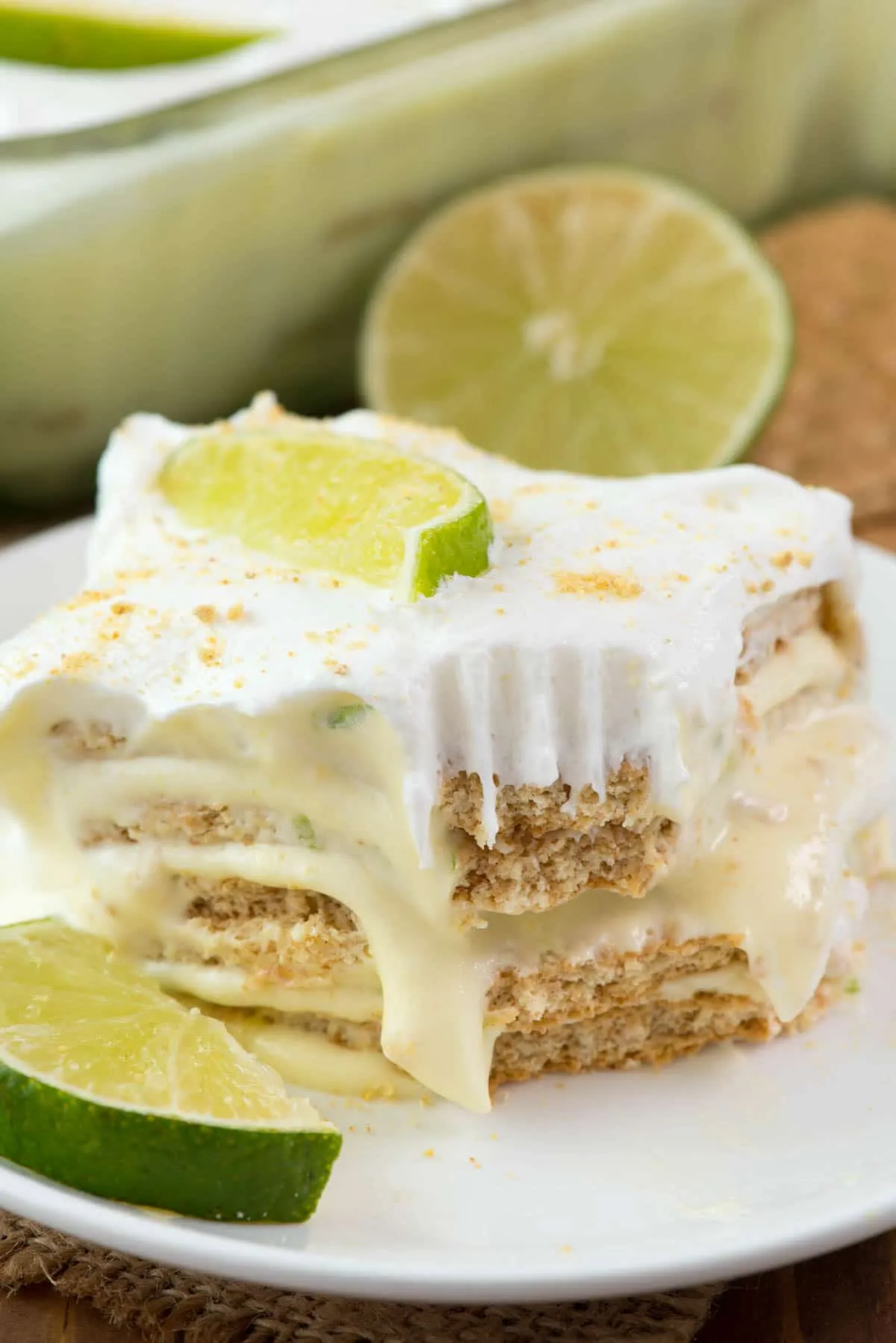 No Bake Key Lime Eclair
