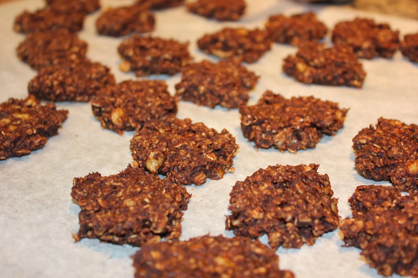 No Bake Skinny Monkey Cookies