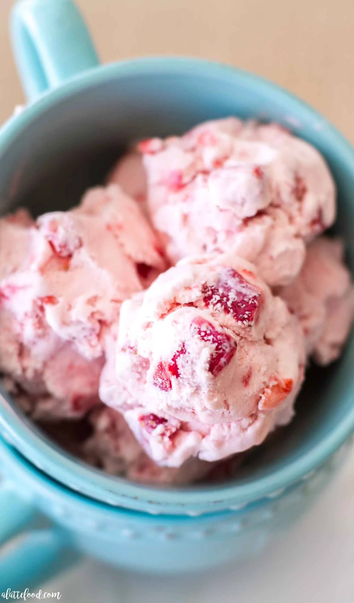 Nothing Says Summer More Than Strawberry Ice Cream